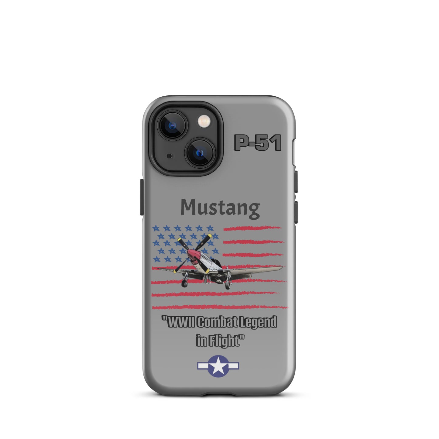WWII Mustang Patriot iPhone Case