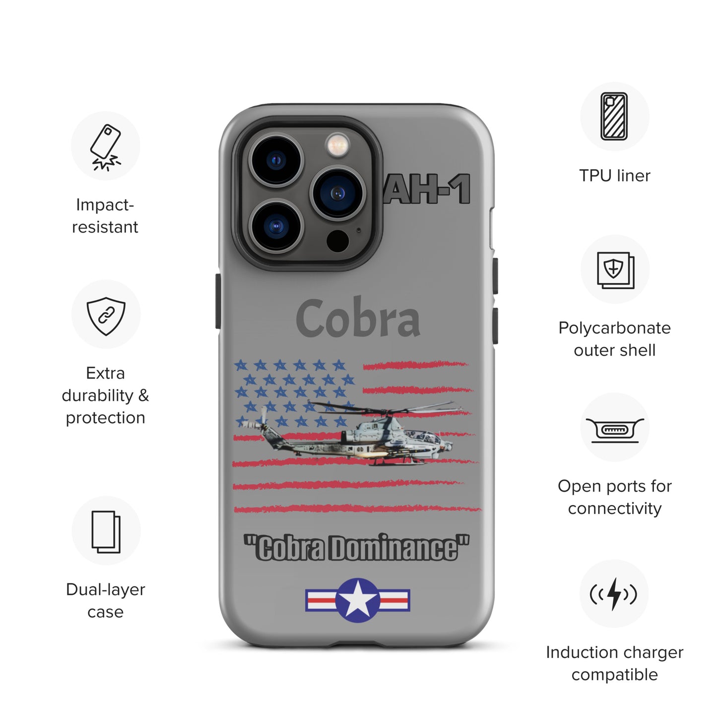 Cobra Patriot iPhone Case