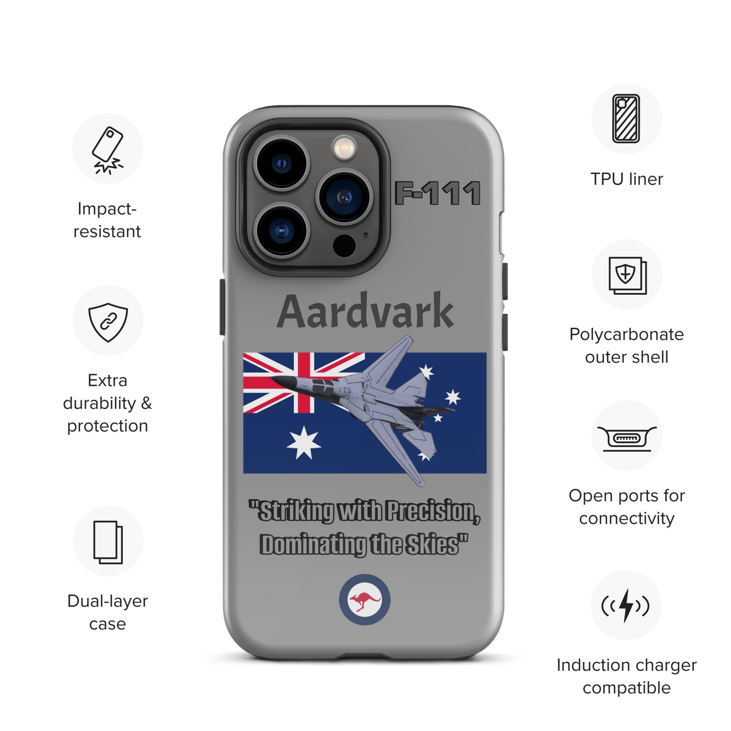 Australian Aardvark Patriot iPhone Case