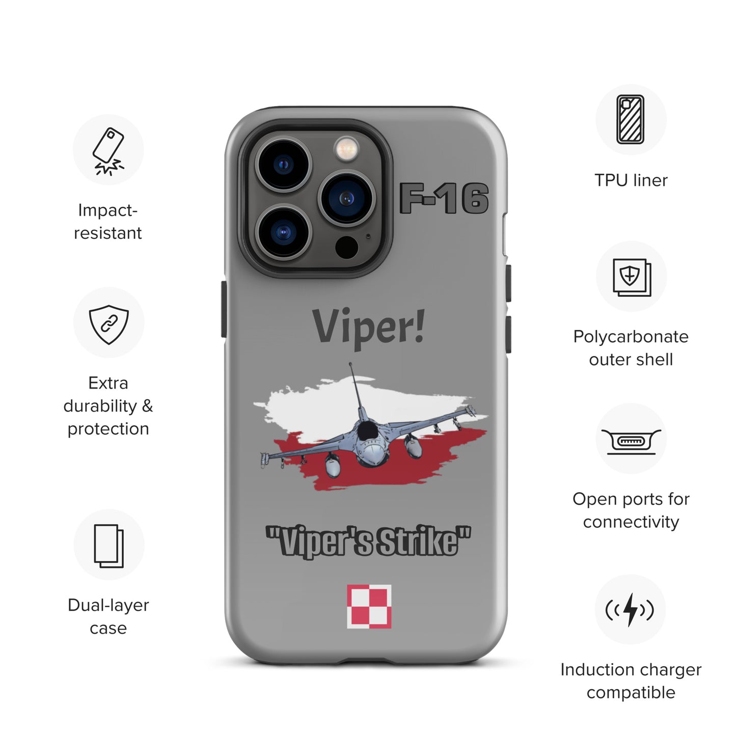 Polish Viper Patriot iPhone Case