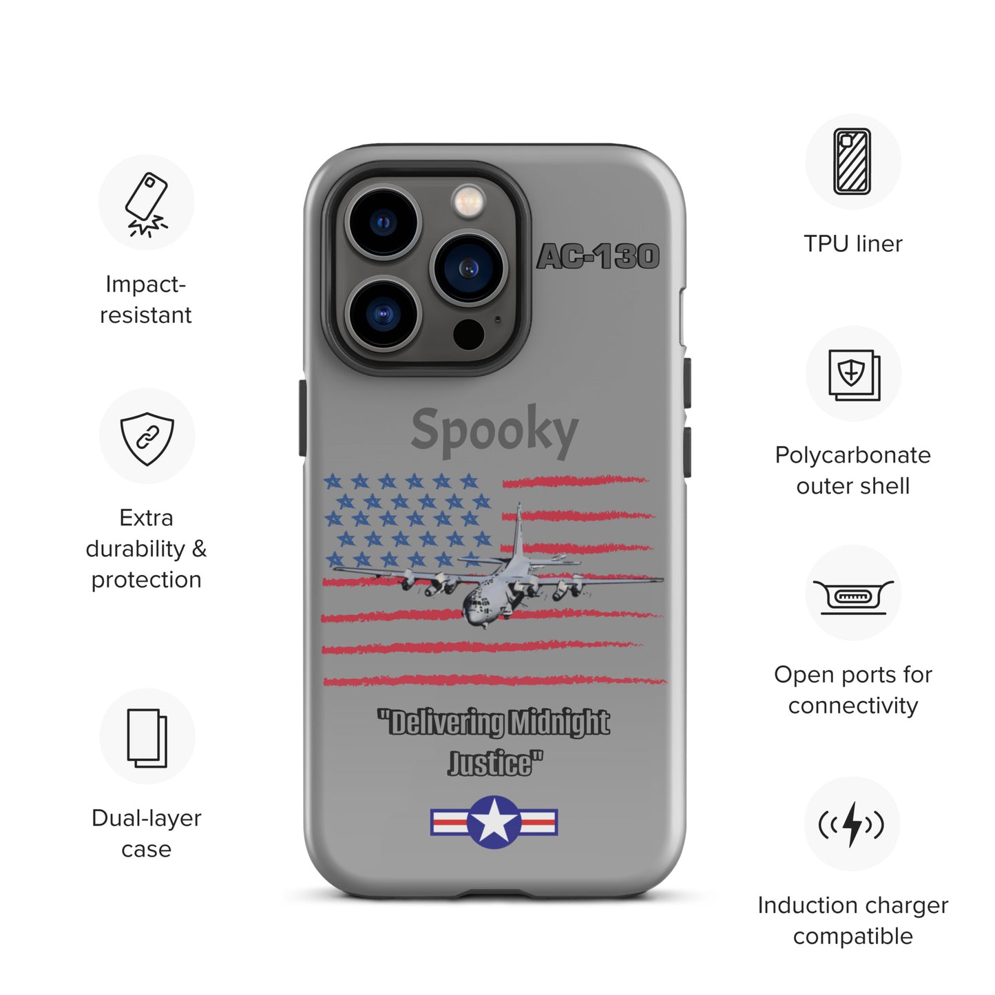 Spooky Patriot iPhone Case