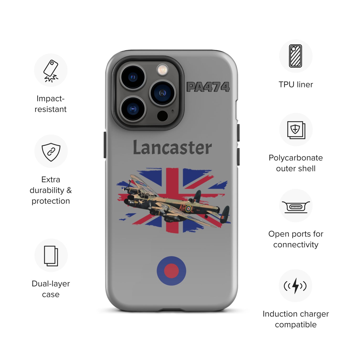 WWII Lancaster Patriot iPhone Case