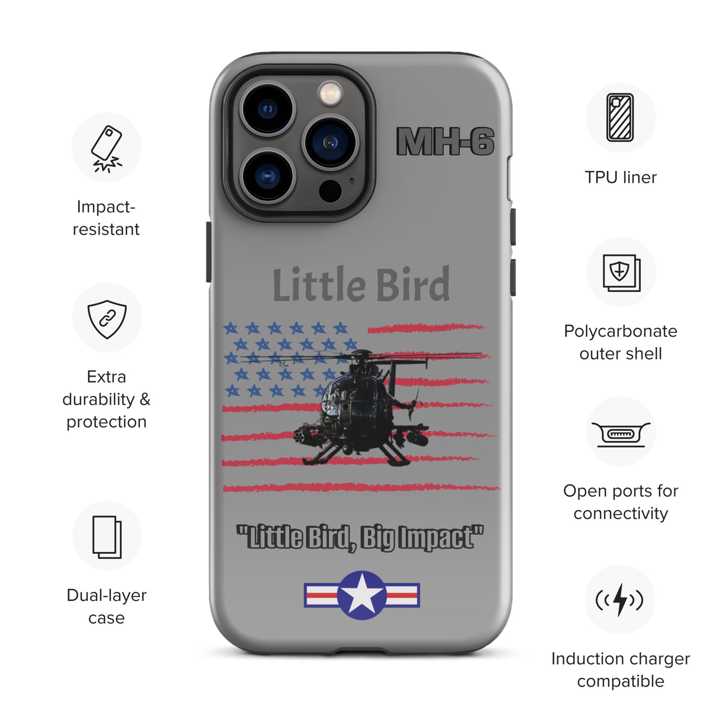 Little Bird Patriot iPhone Case