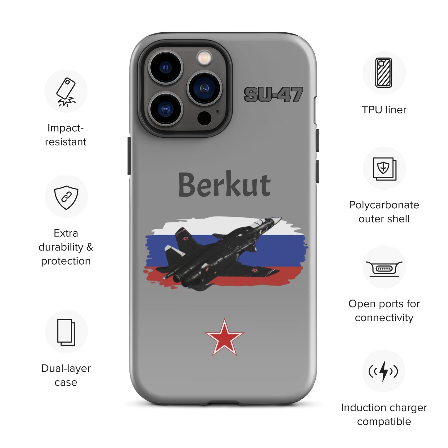 Berkut Patriot iPhone Case (Without Quotes)