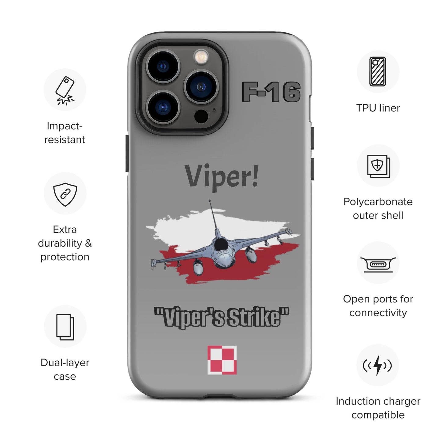 Polish Viper Patriot iPhone Case