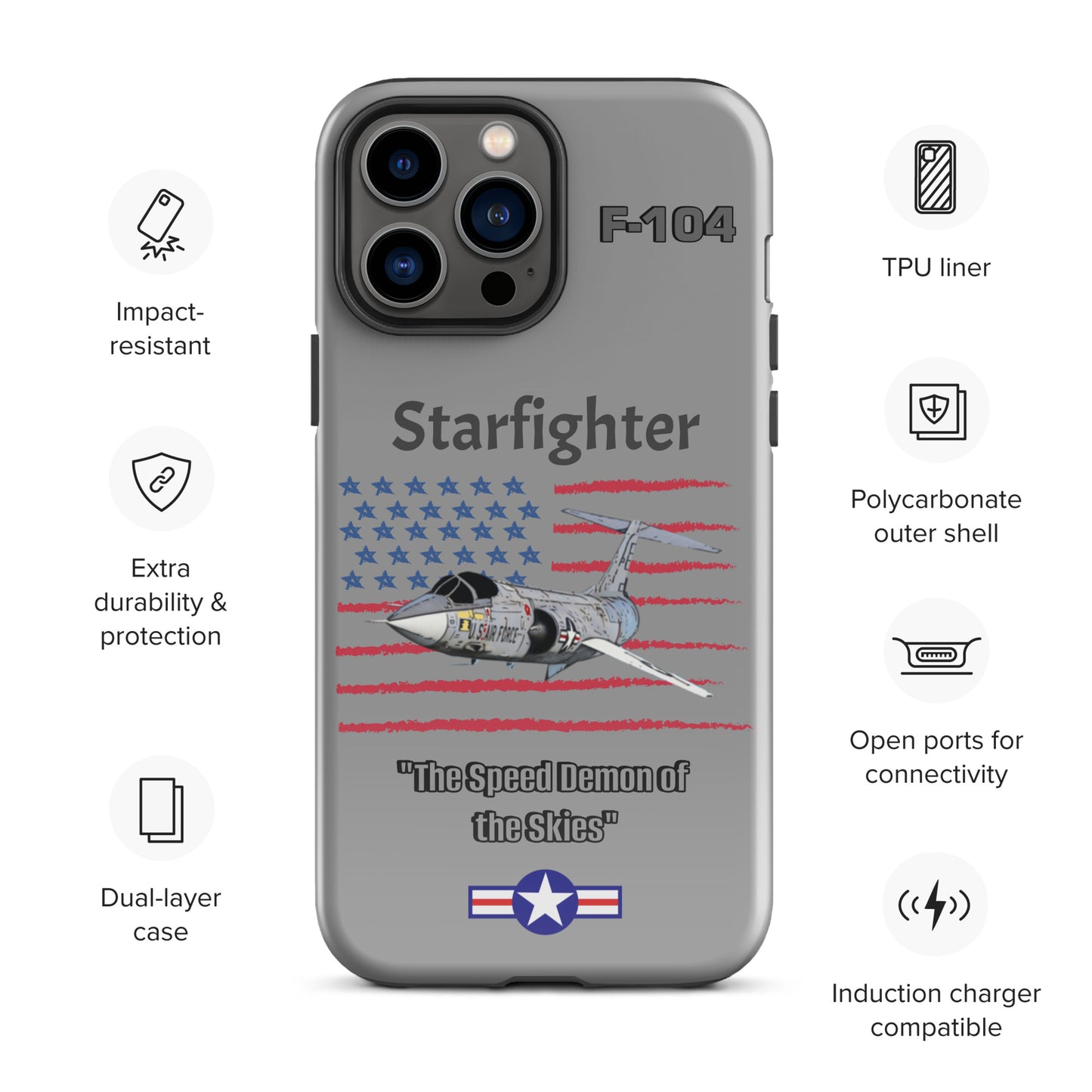 Starfighter Patriot iPhone Case