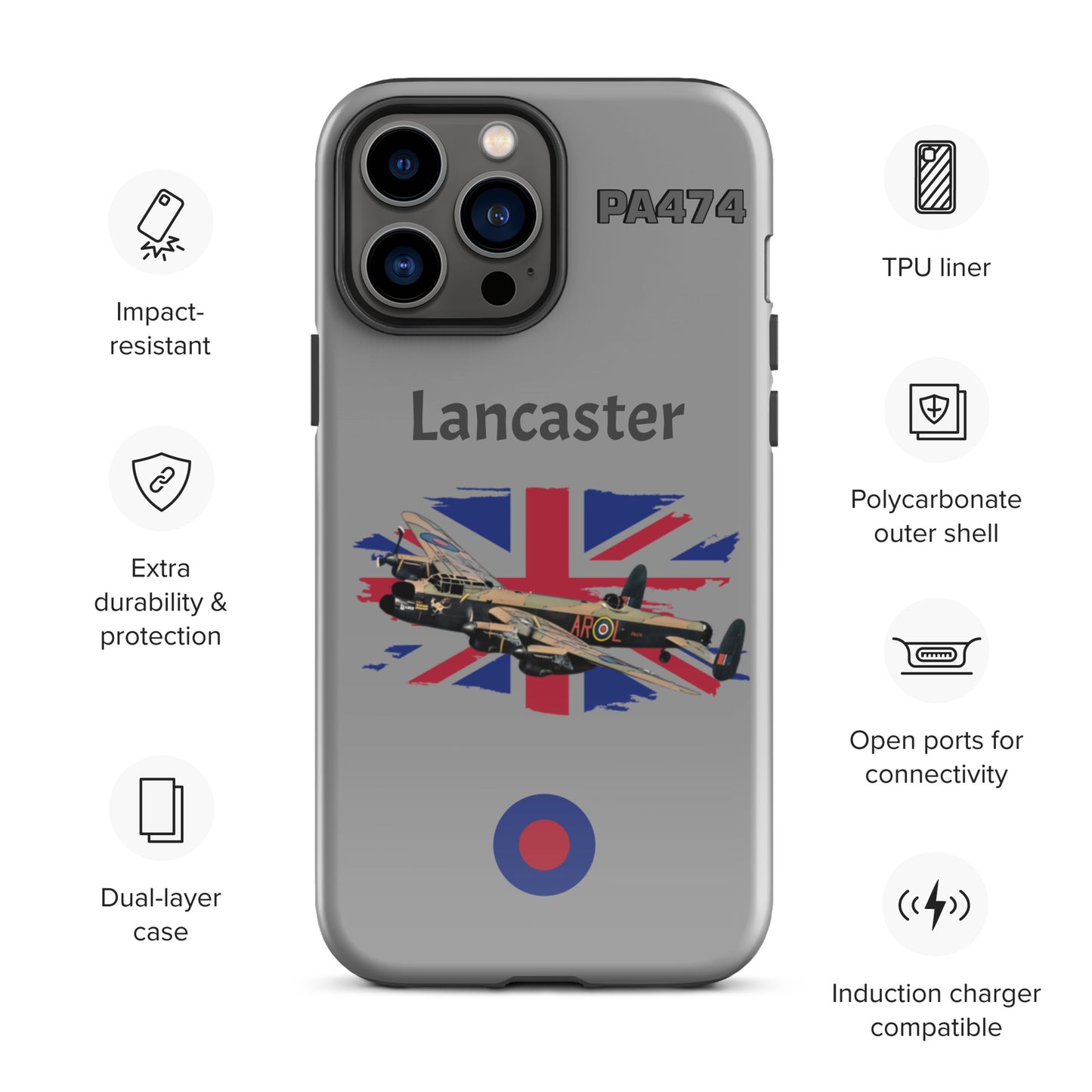 WWII Lancaster Patriot iPhone Case