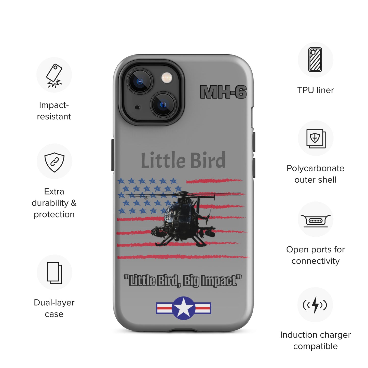 Little Bird Patriot iPhone Case