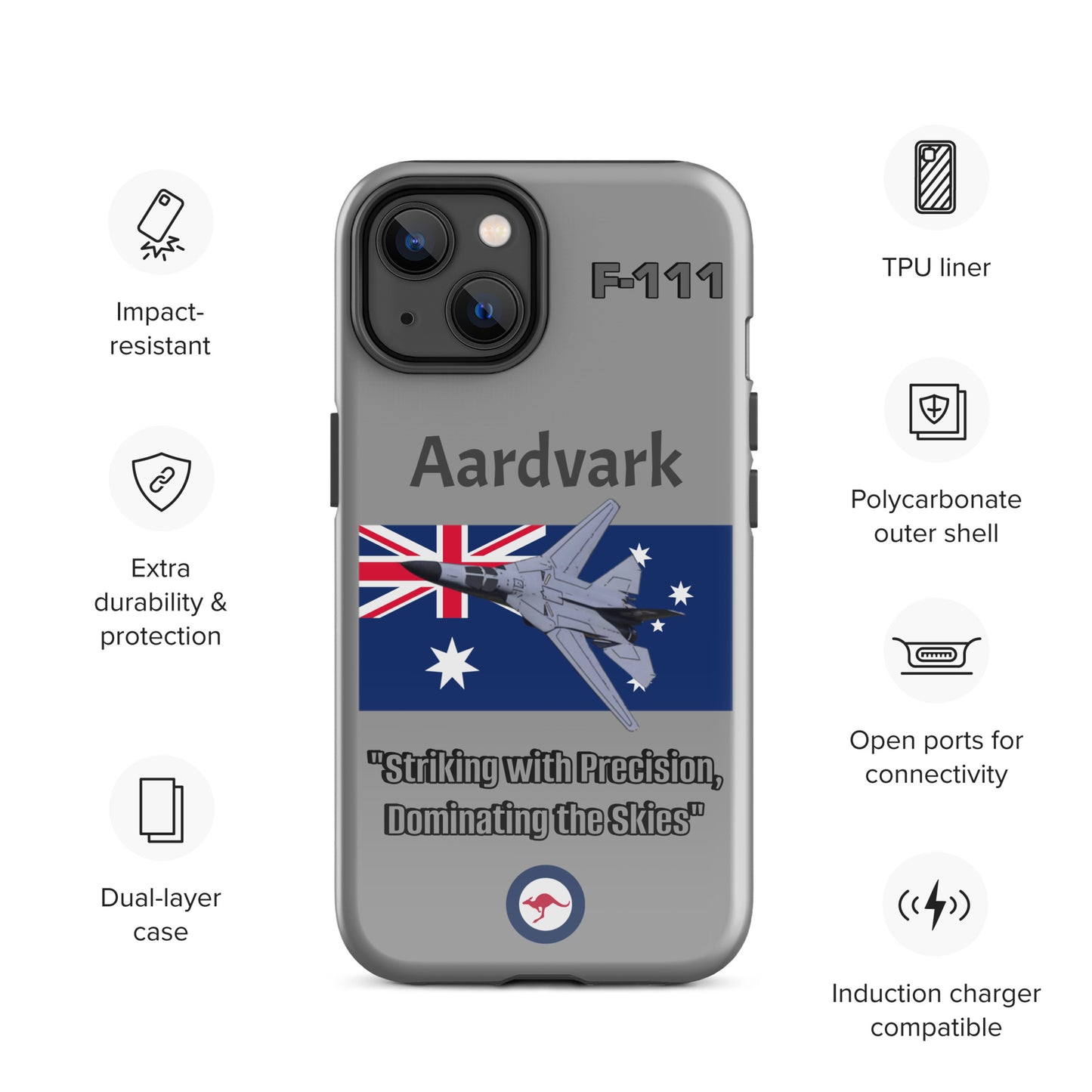 Australian Aardvark Patriot iPhone Case