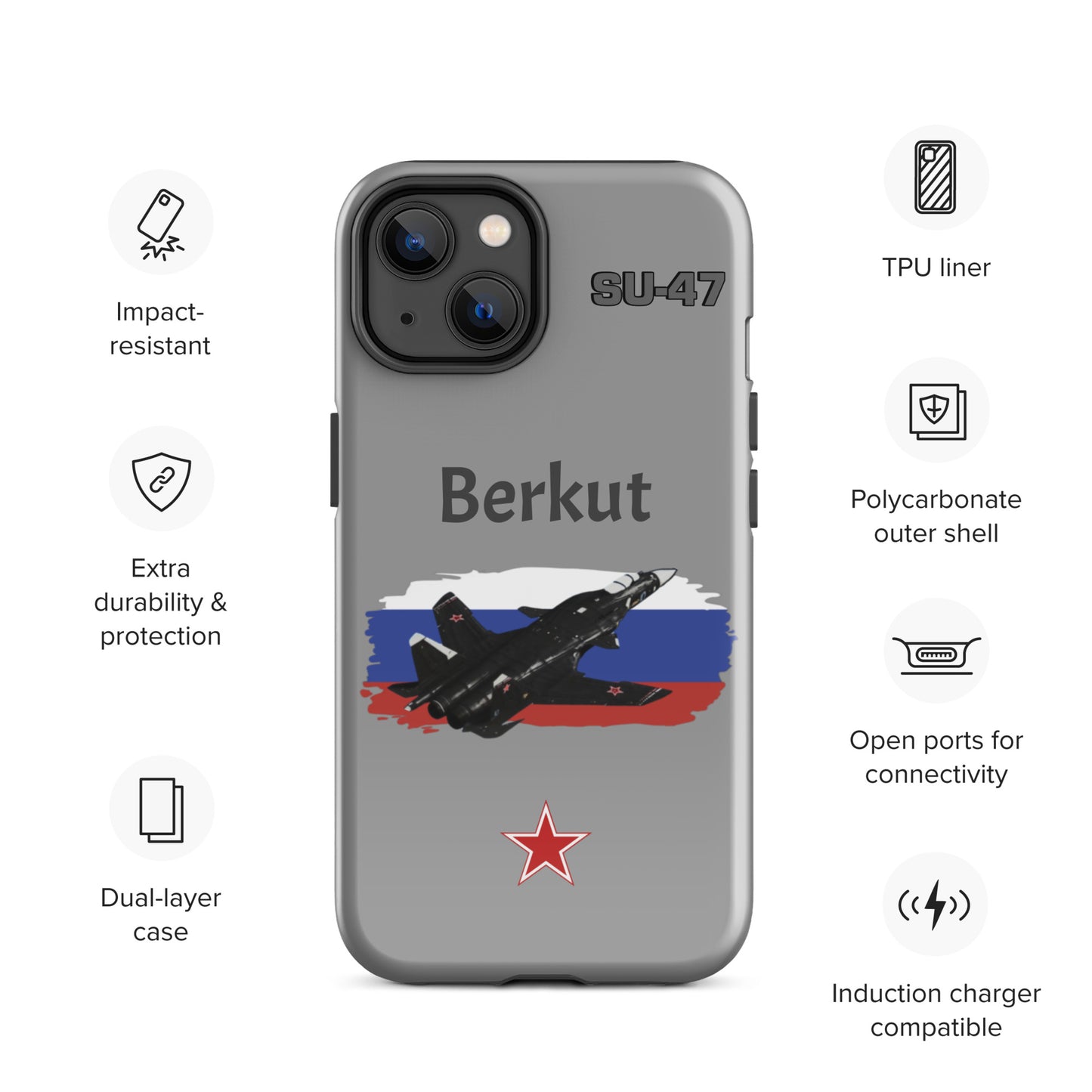Berkut Patriot iPhone Case (Without Quotes)