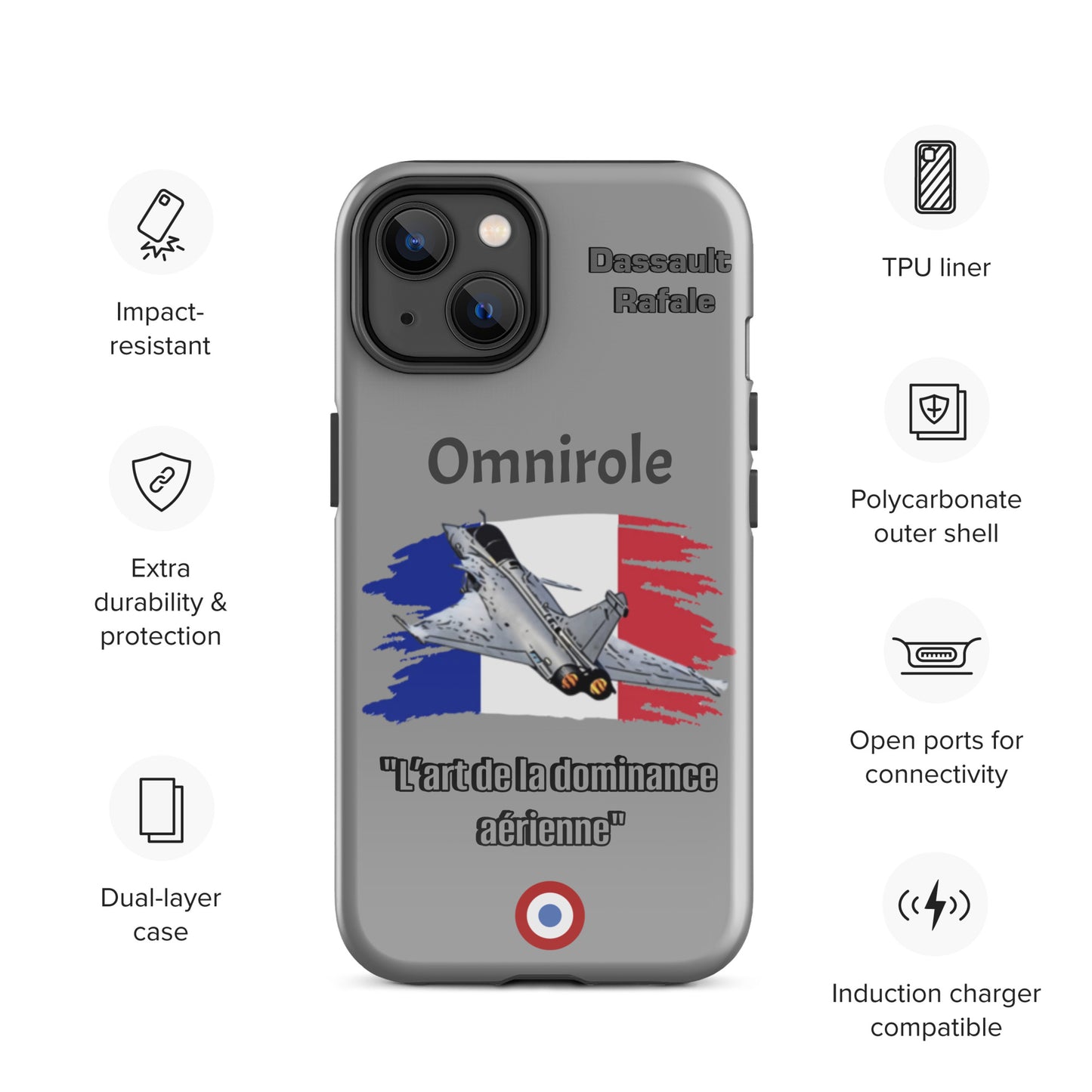 Rafael Patriot iPhone Case