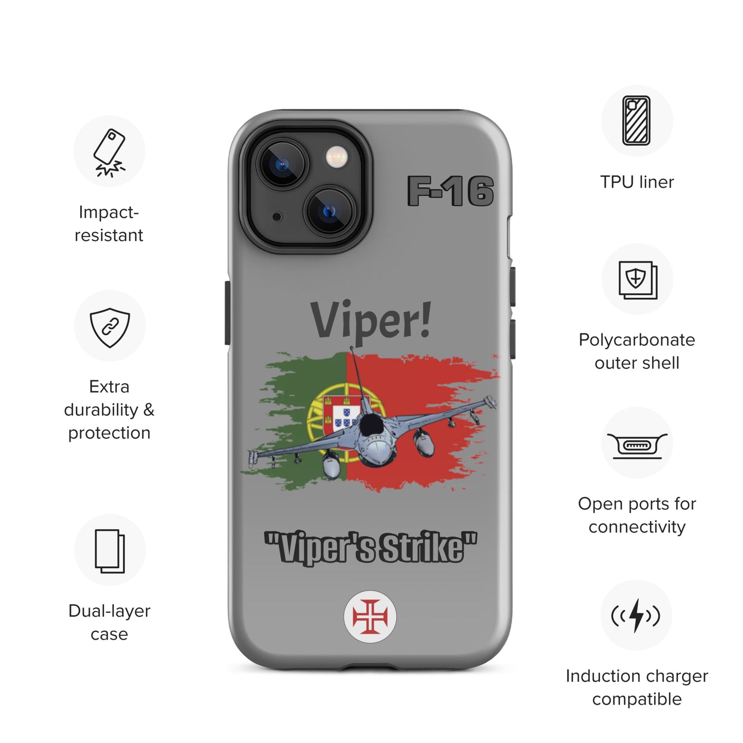 Portuguese Viper Patriot iPhone Case