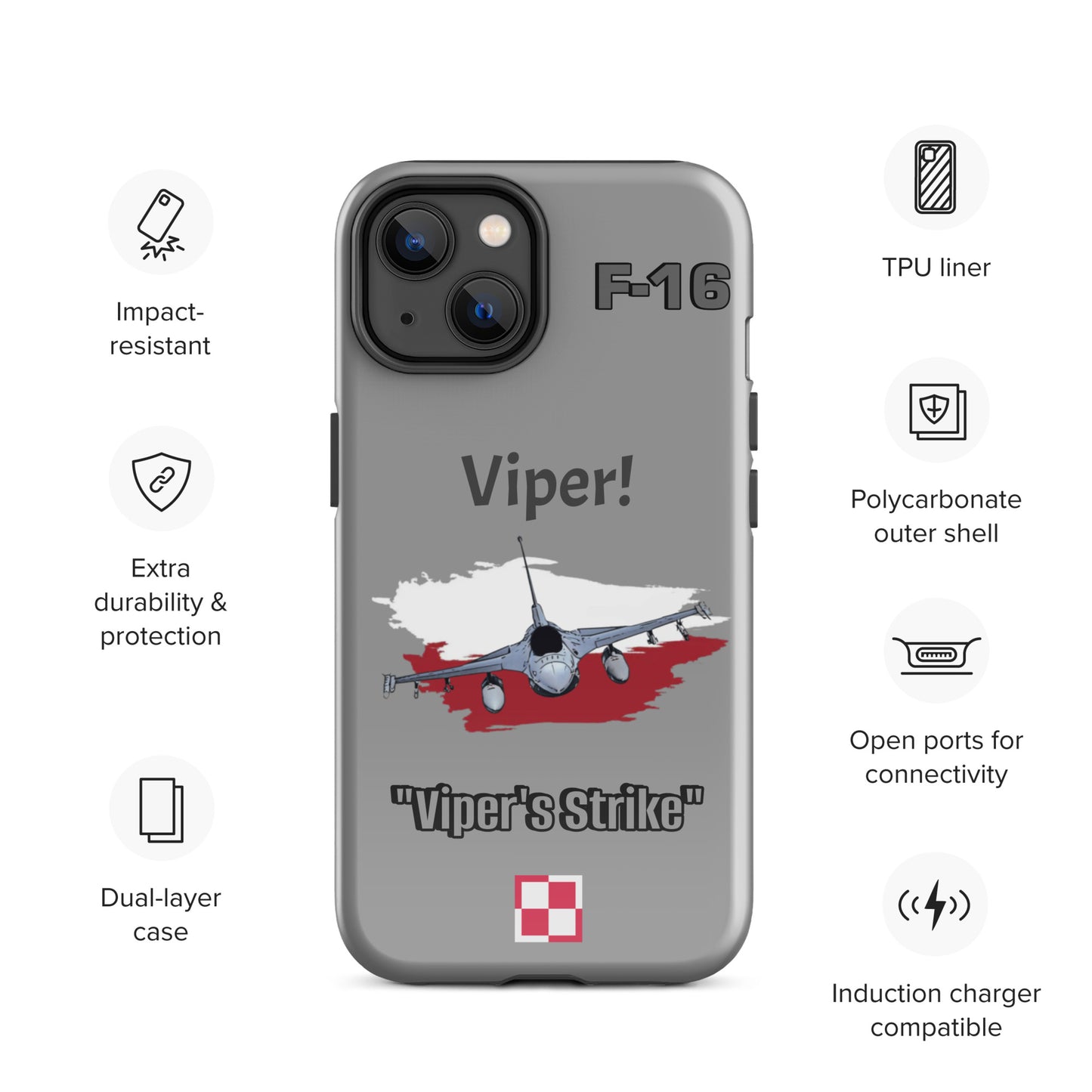 Polish Viper Patriot iPhone Case
