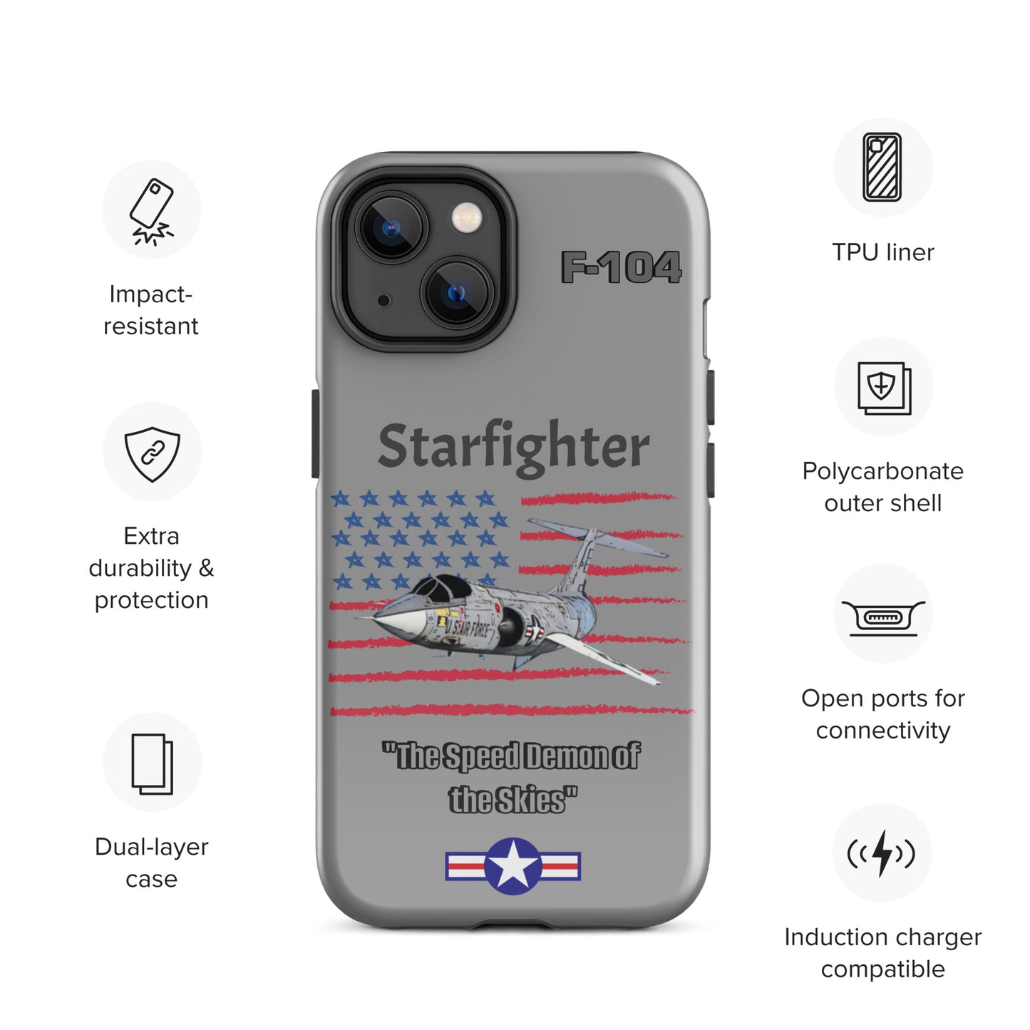 Starfighter Patriot iPhone Case