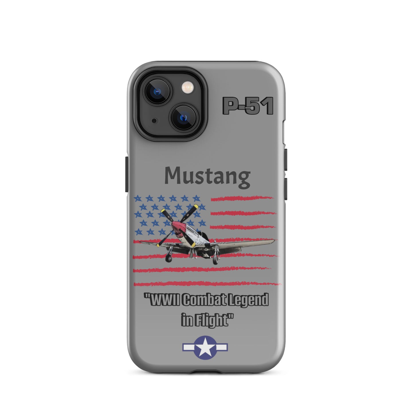 WWII Mustang Patriot iPhone Case