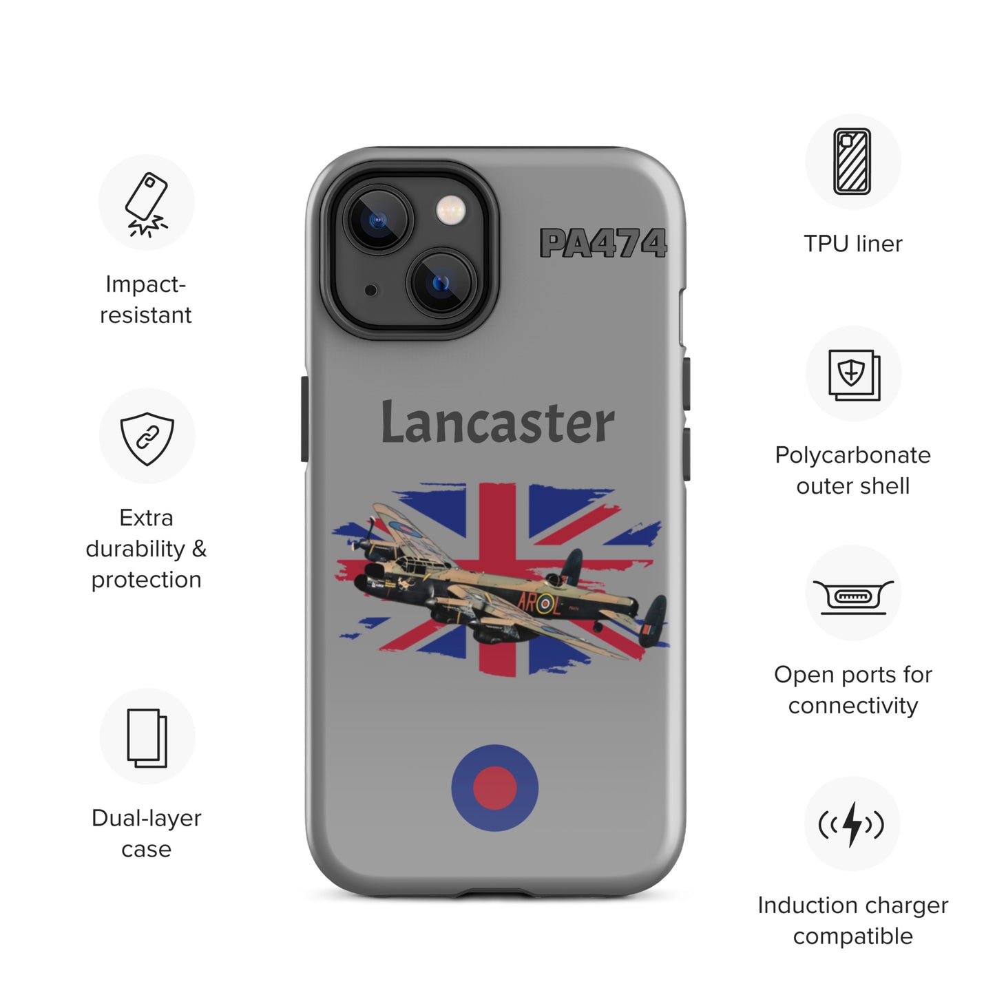 WWII Lancaster Patriot iPhone Case