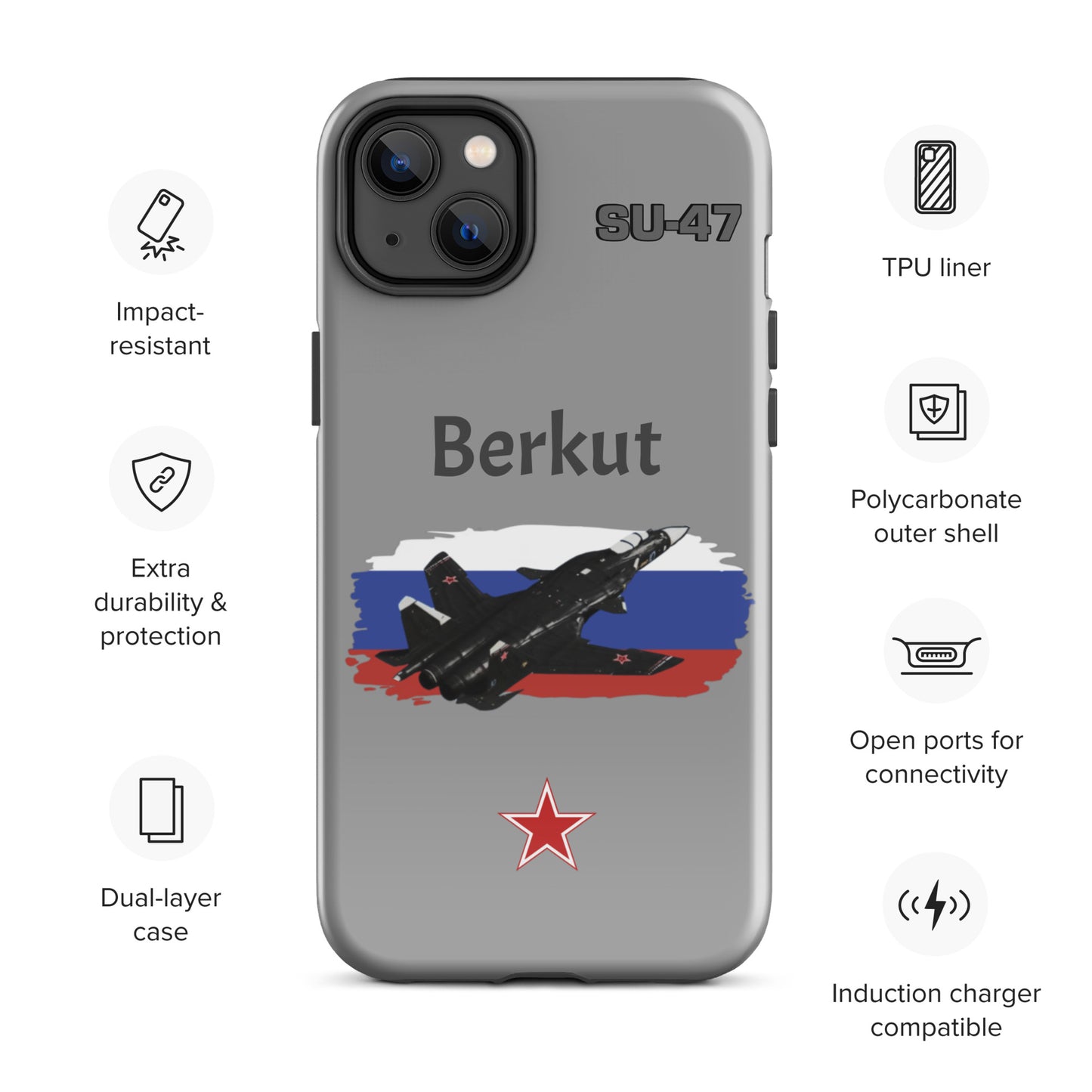 Berkut Patriot iPhone Case (Without Quotes)