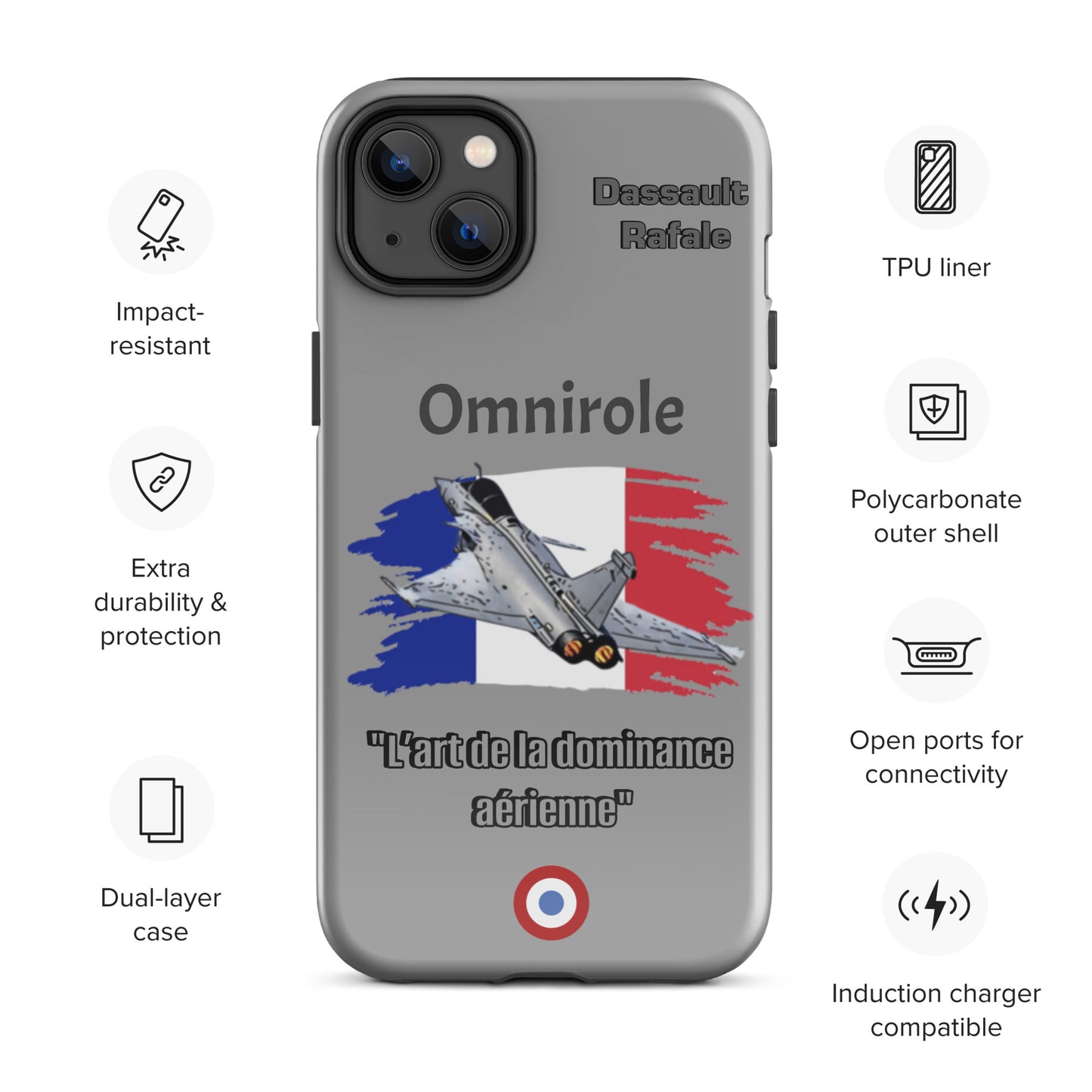 Rafael Patriot iPhone Case