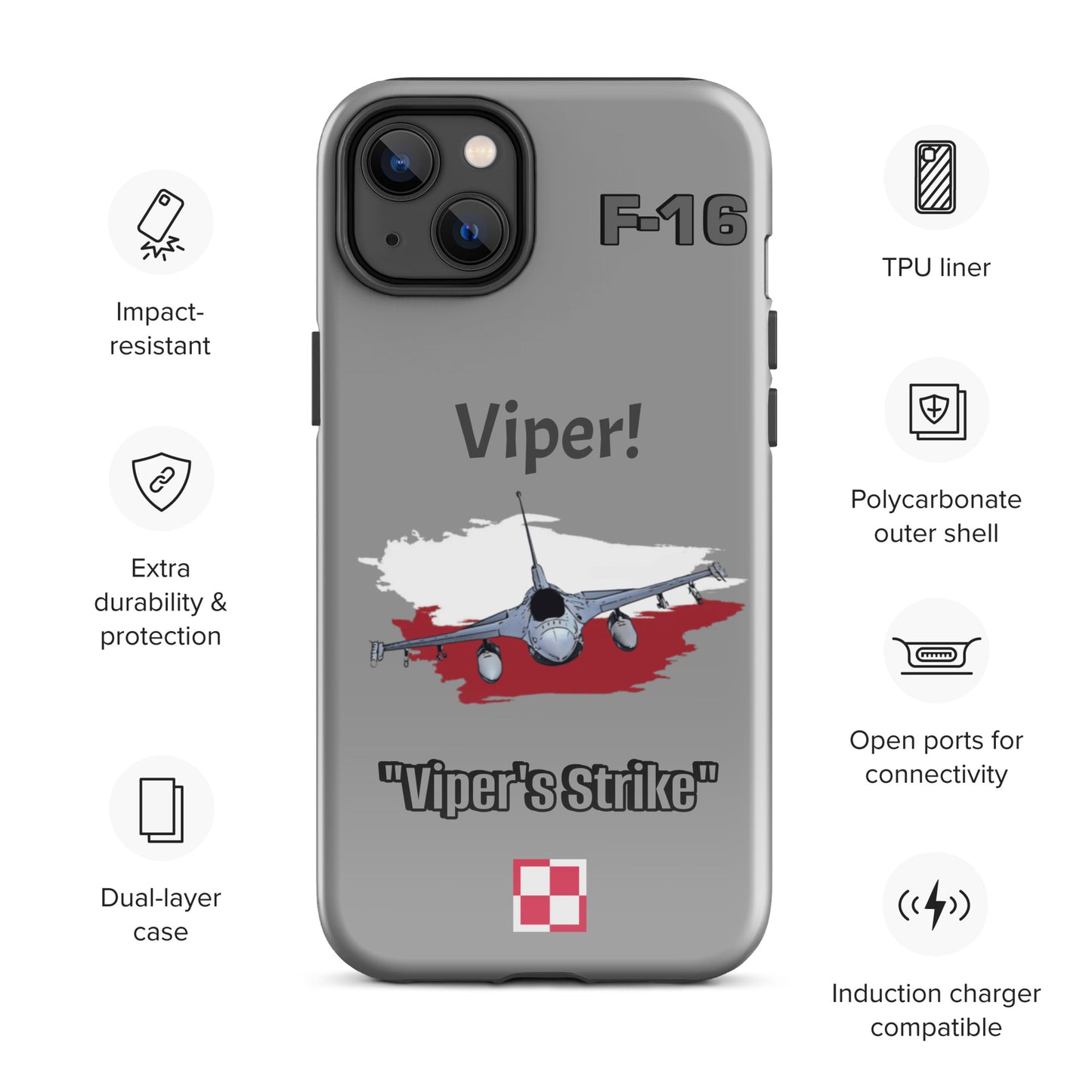 Polish Viper Patriot iPhone Case