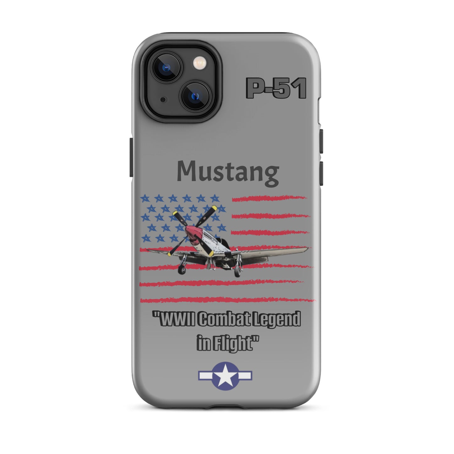 WWII Mustang Patriot iPhone Case