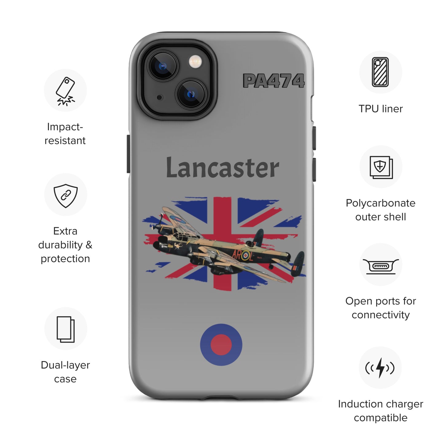 WWII Lancaster Patriot iPhone Case