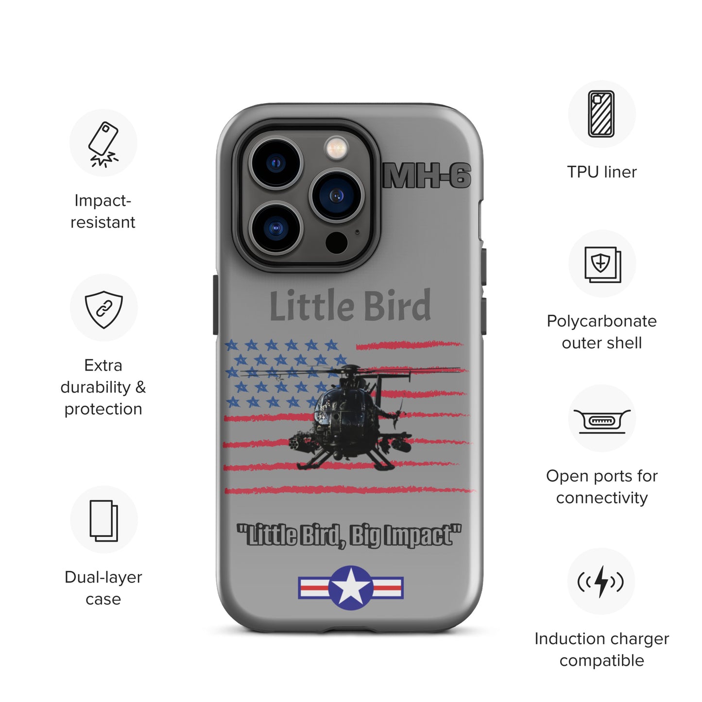 Little Bird Patriot iPhone Case