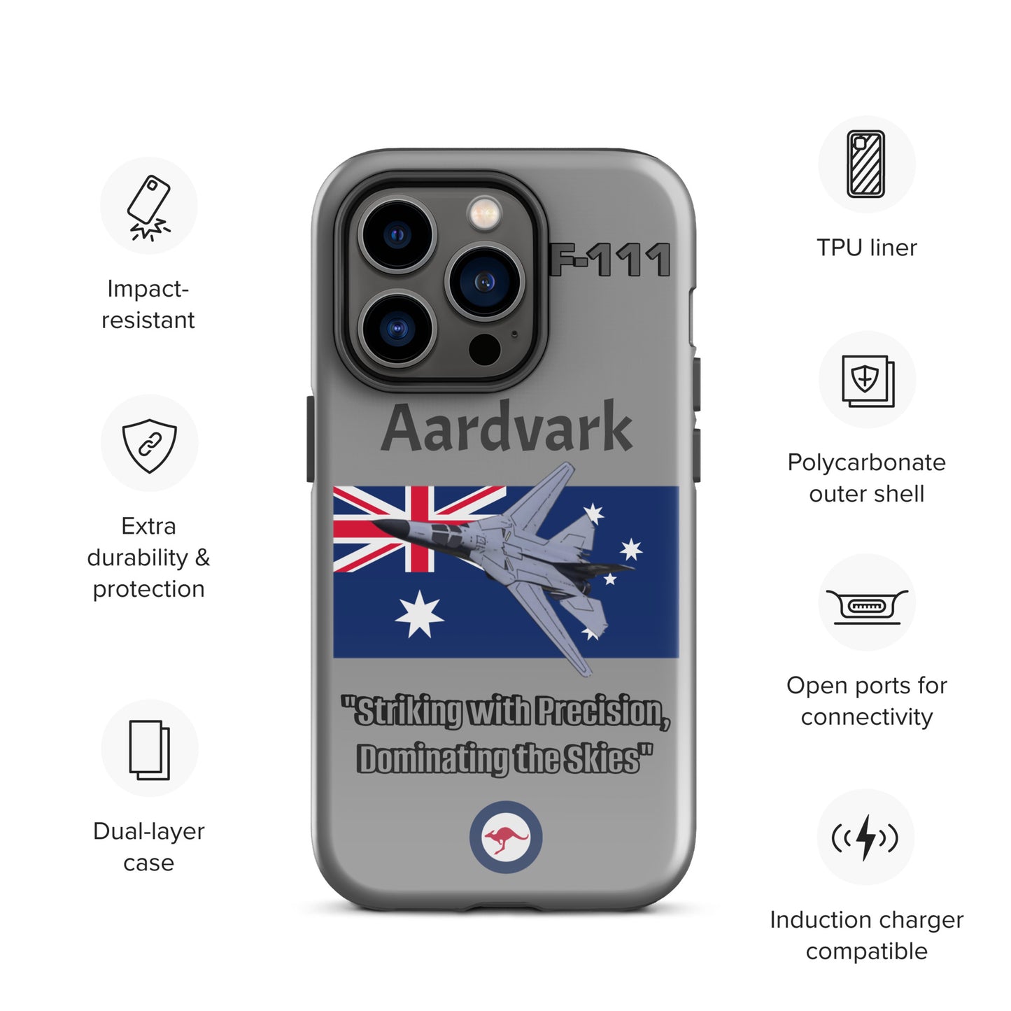 Australian Aardvark Patriot iPhone Case