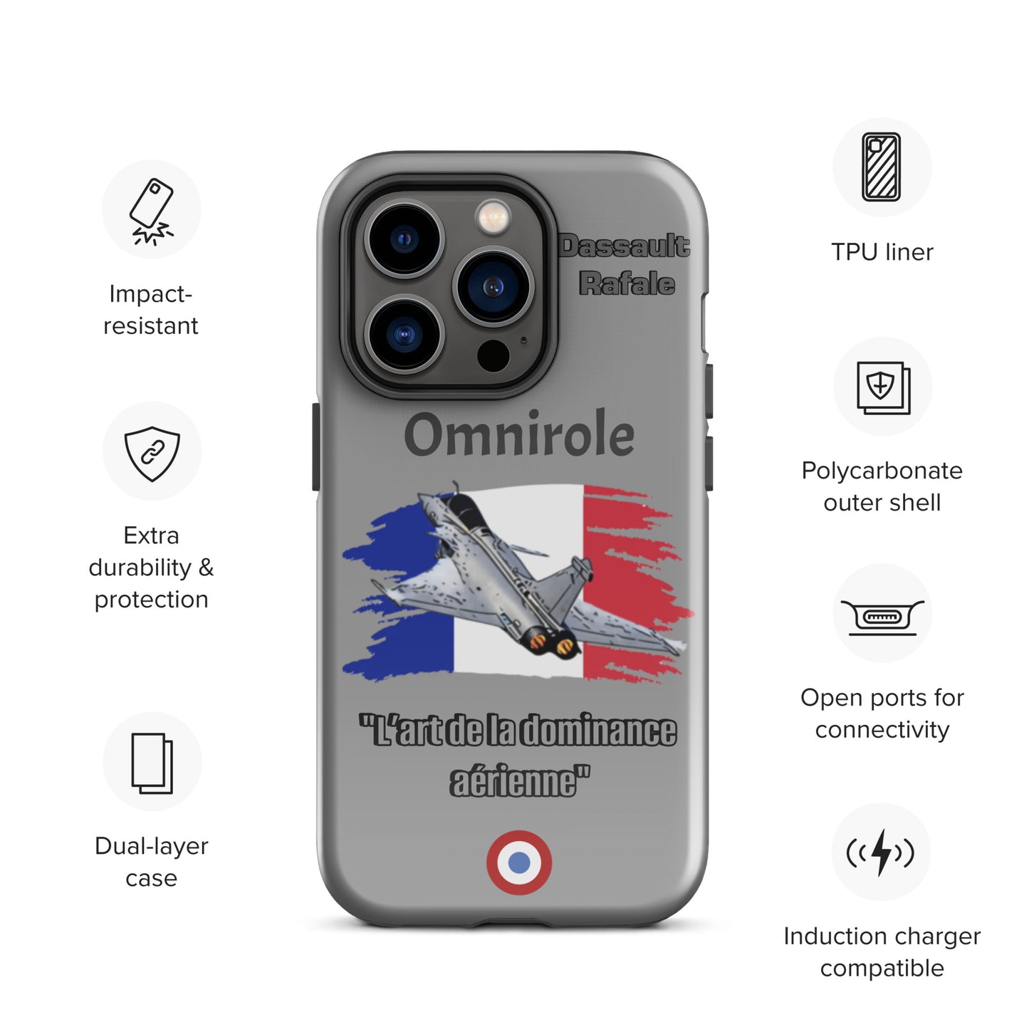 Rafael Patriot iPhone Case