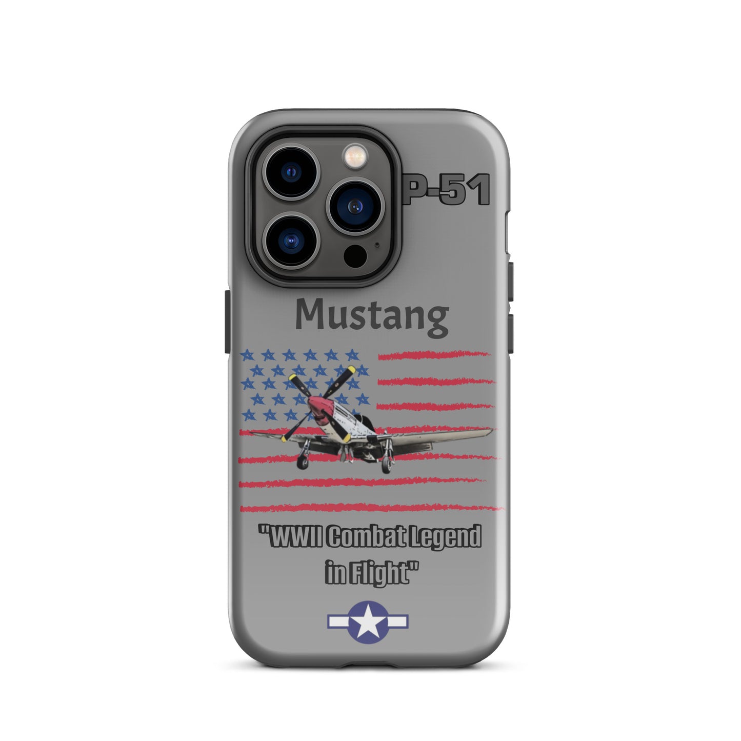 WWII Mustang Patriot iPhone Case