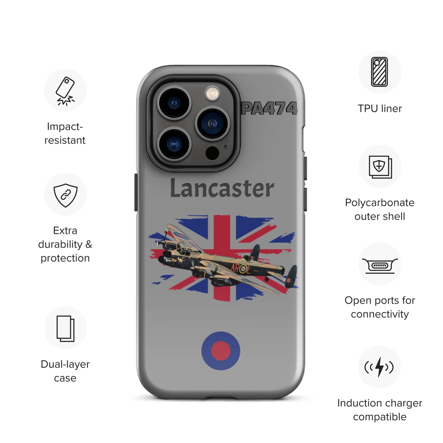 WWII Lancaster Patriot iPhone Case