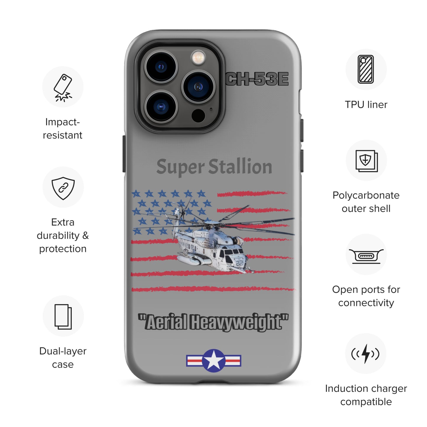 Super Stallion Patriot iPhone Case