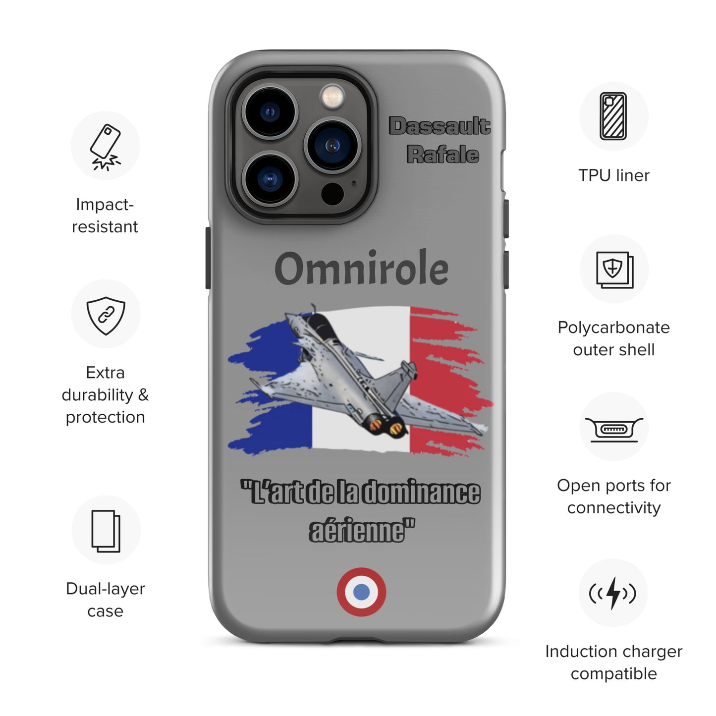 Rafael Patriot iPhone Case