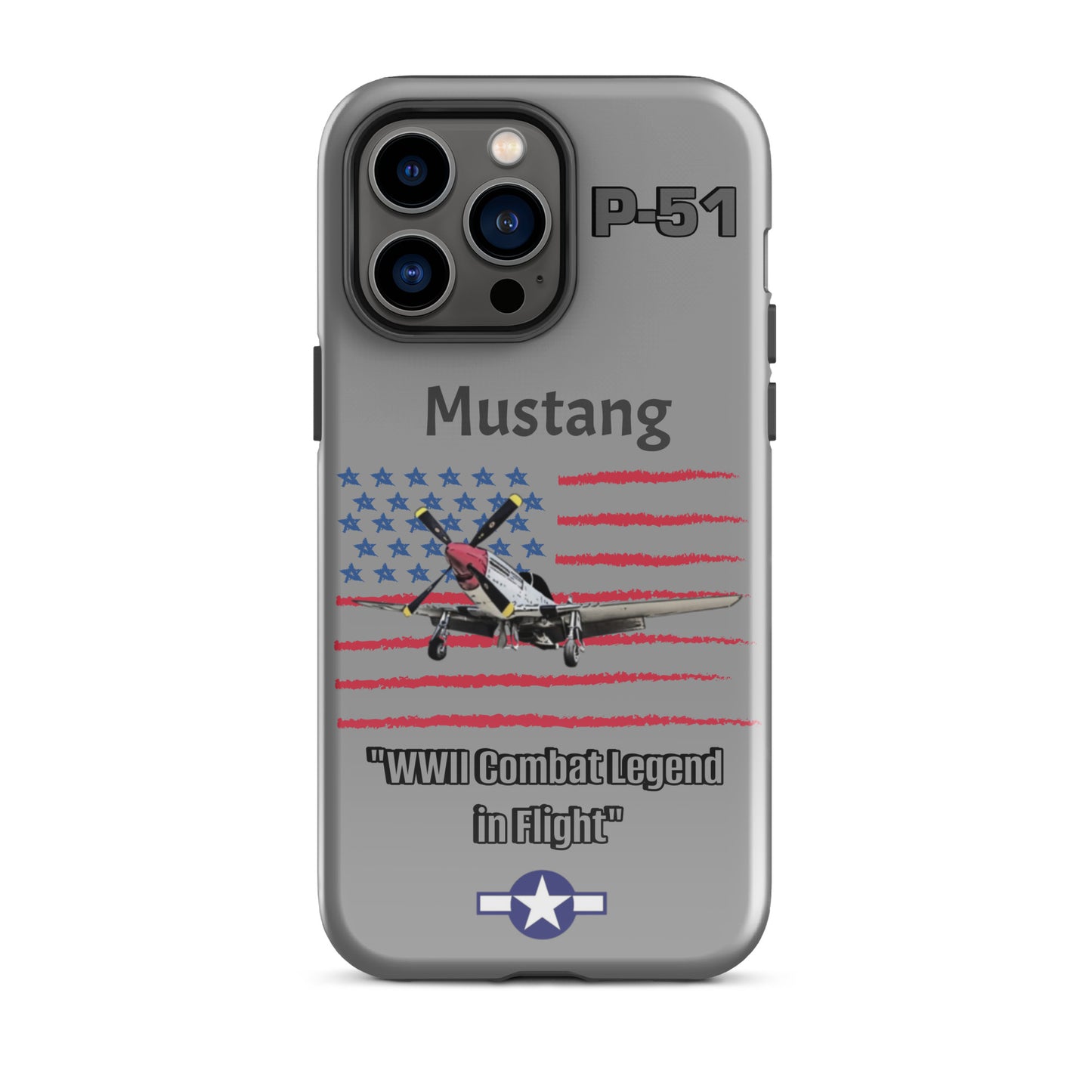 WWII Mustang Patriot iPhone Case