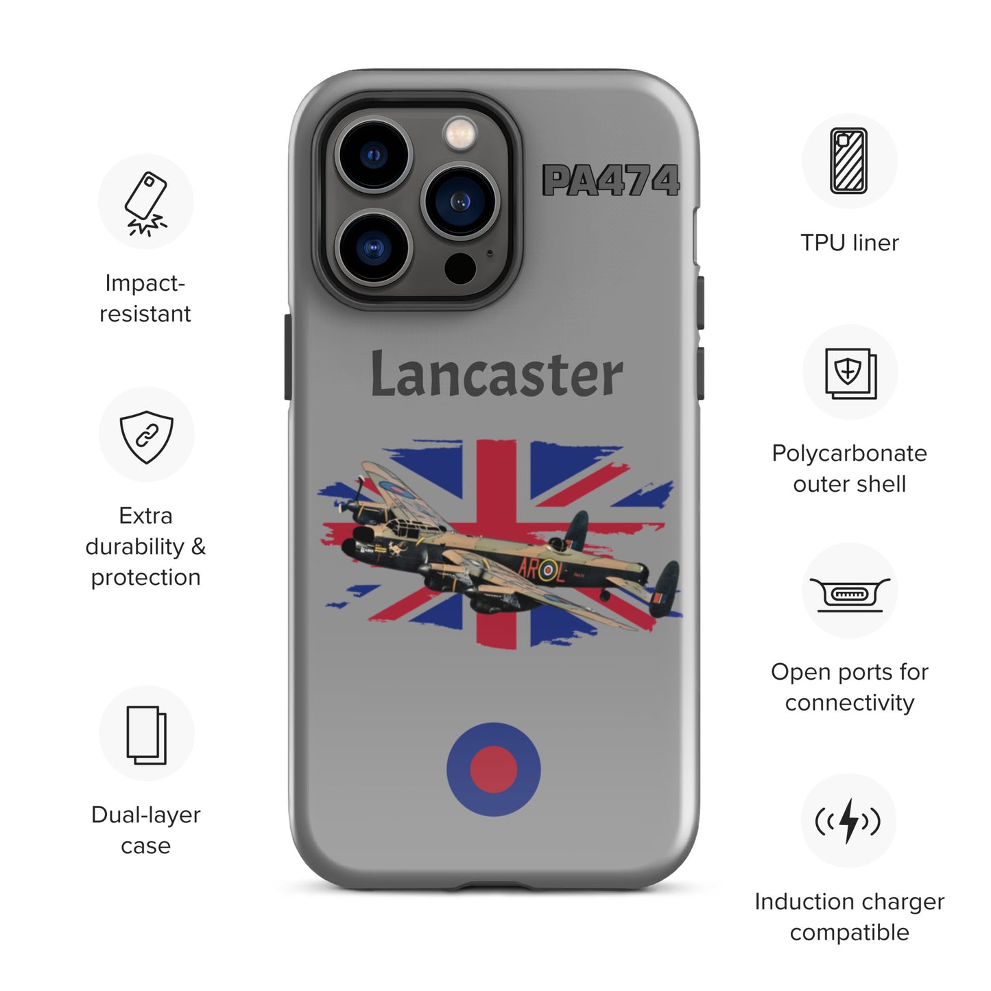 WWII Lancaster Patriot iPhone Case