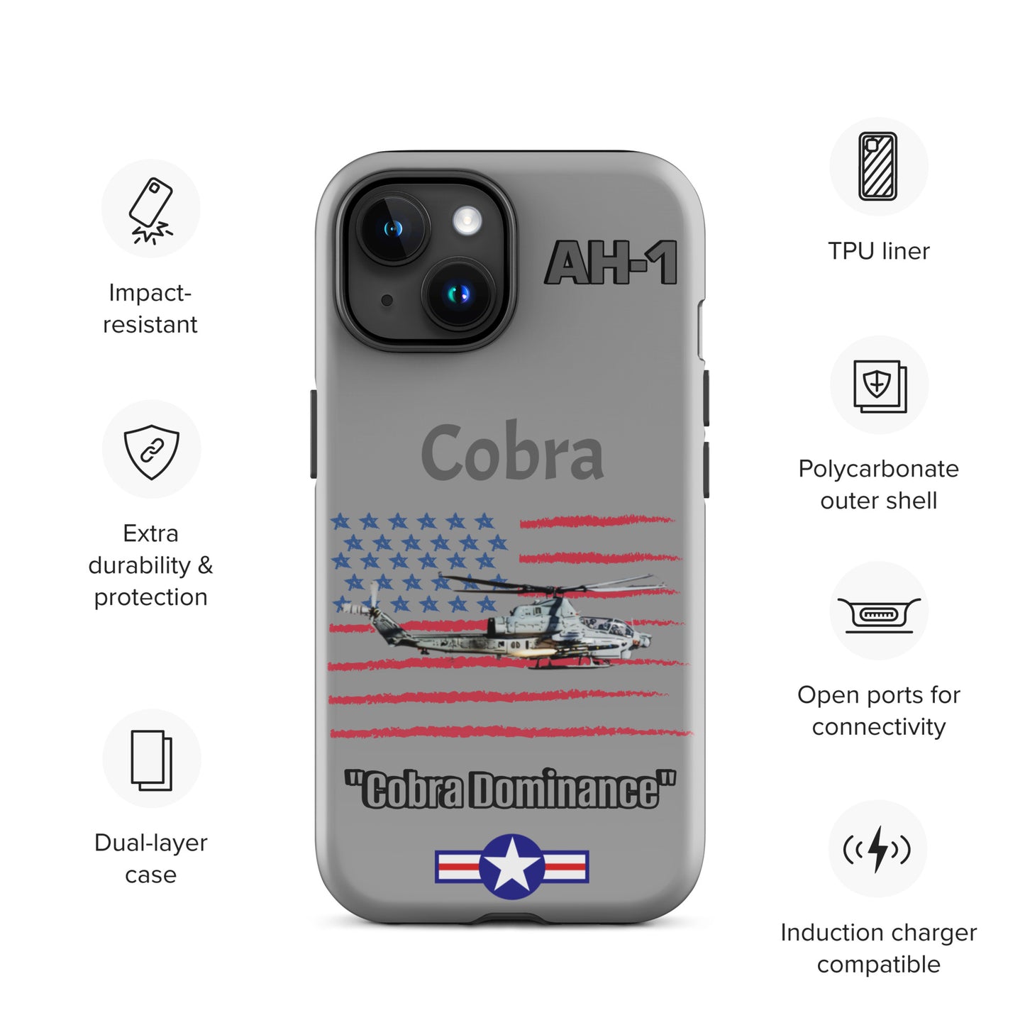 Cobra Patriot iPhone Case