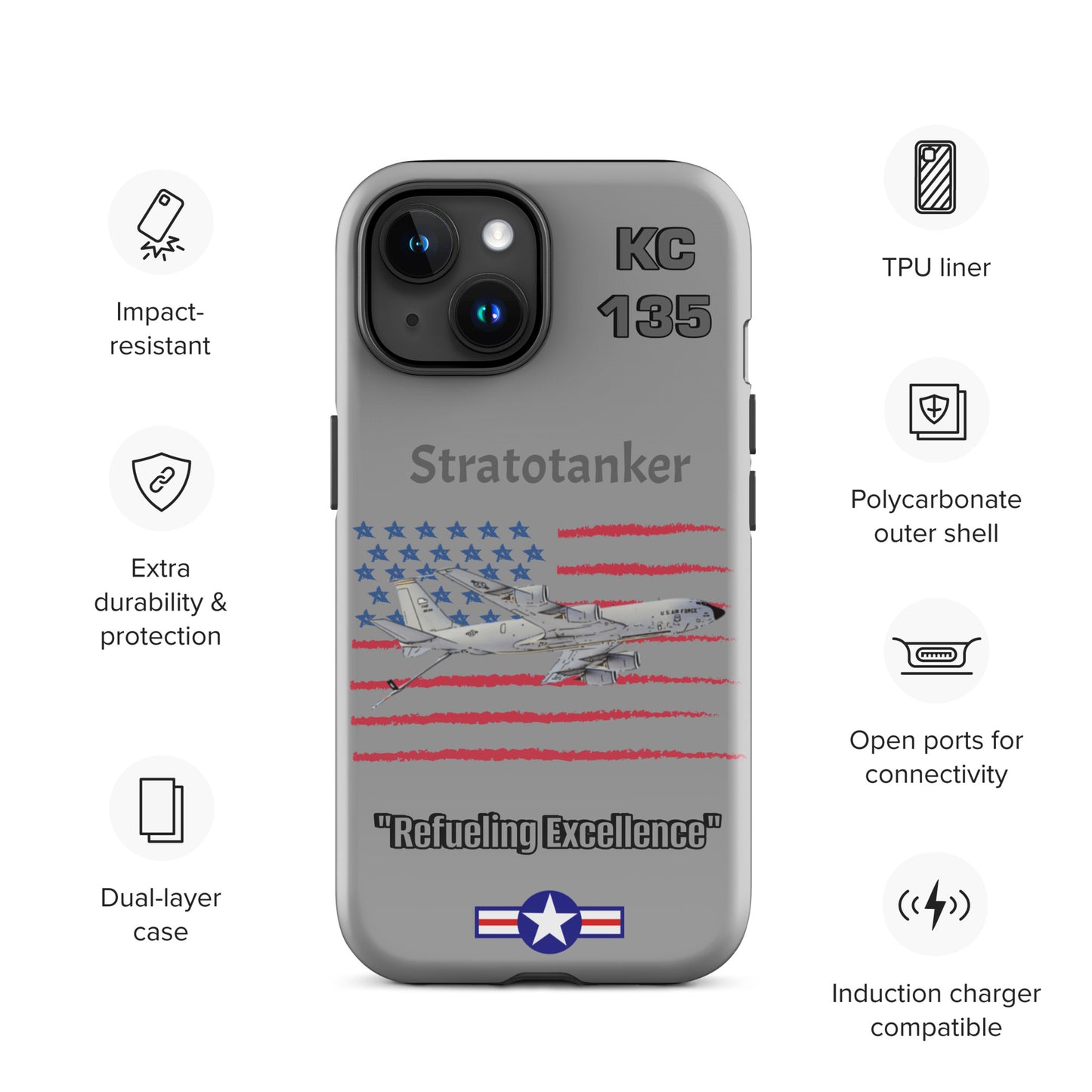 Stratotanker Patriot iPhone Case