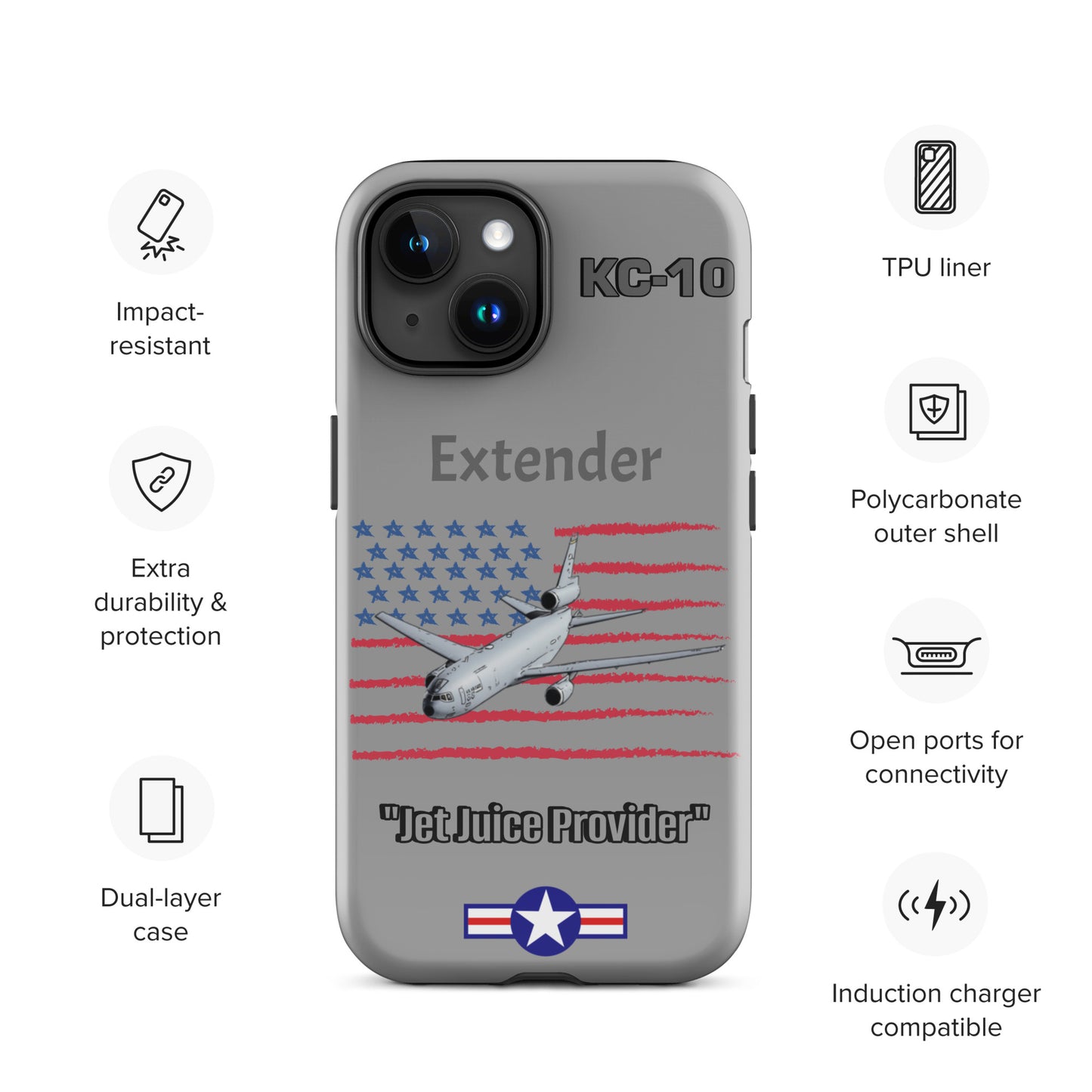 Extender Patriot iPhone Case