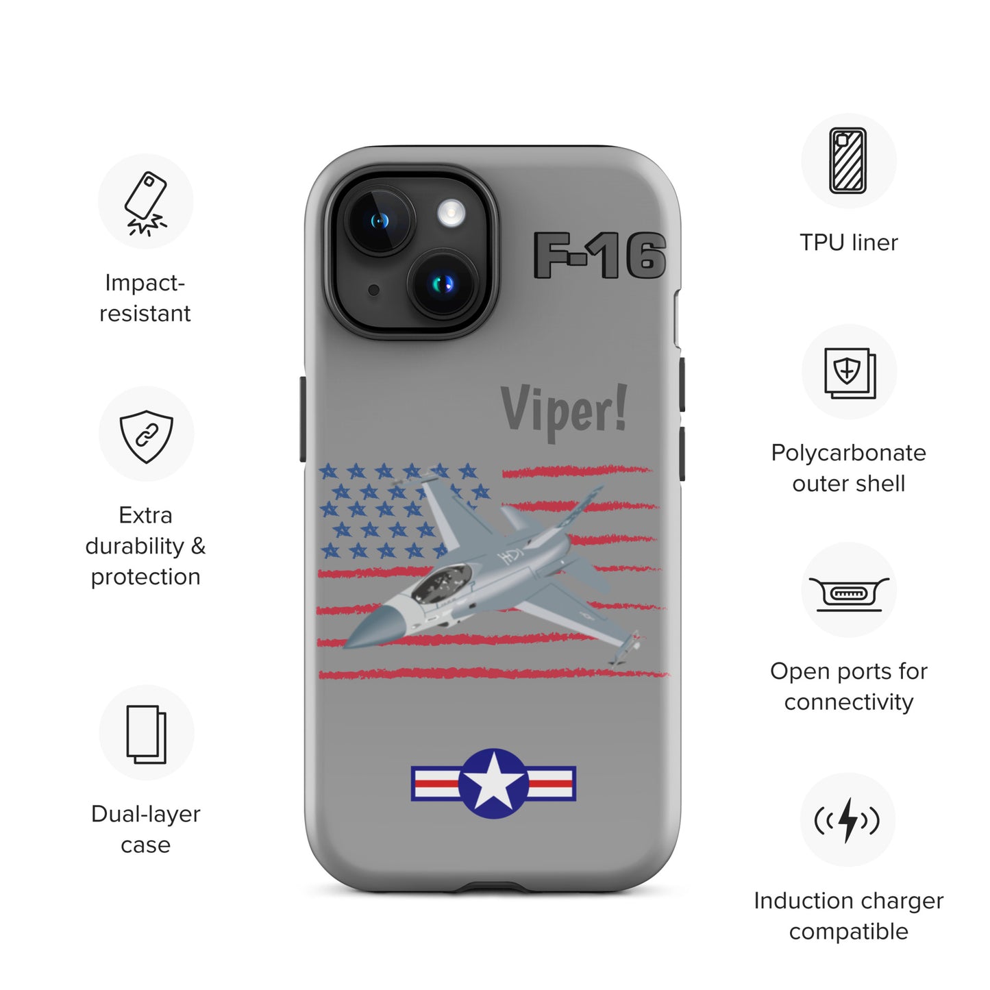 FalconWings iPhone Cases (Without Quotes)