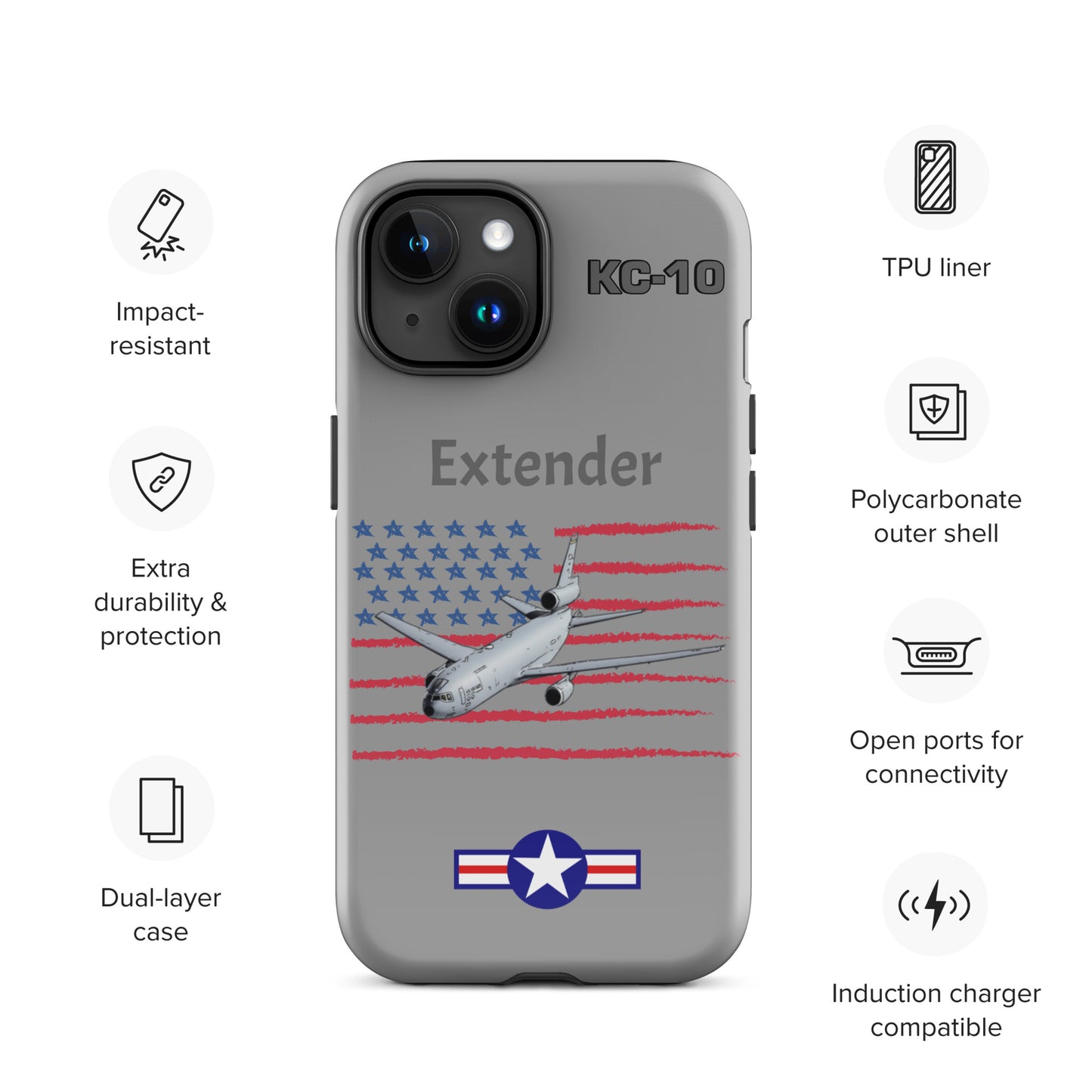 Extender Patriot iPhone Case (Without Quotes)