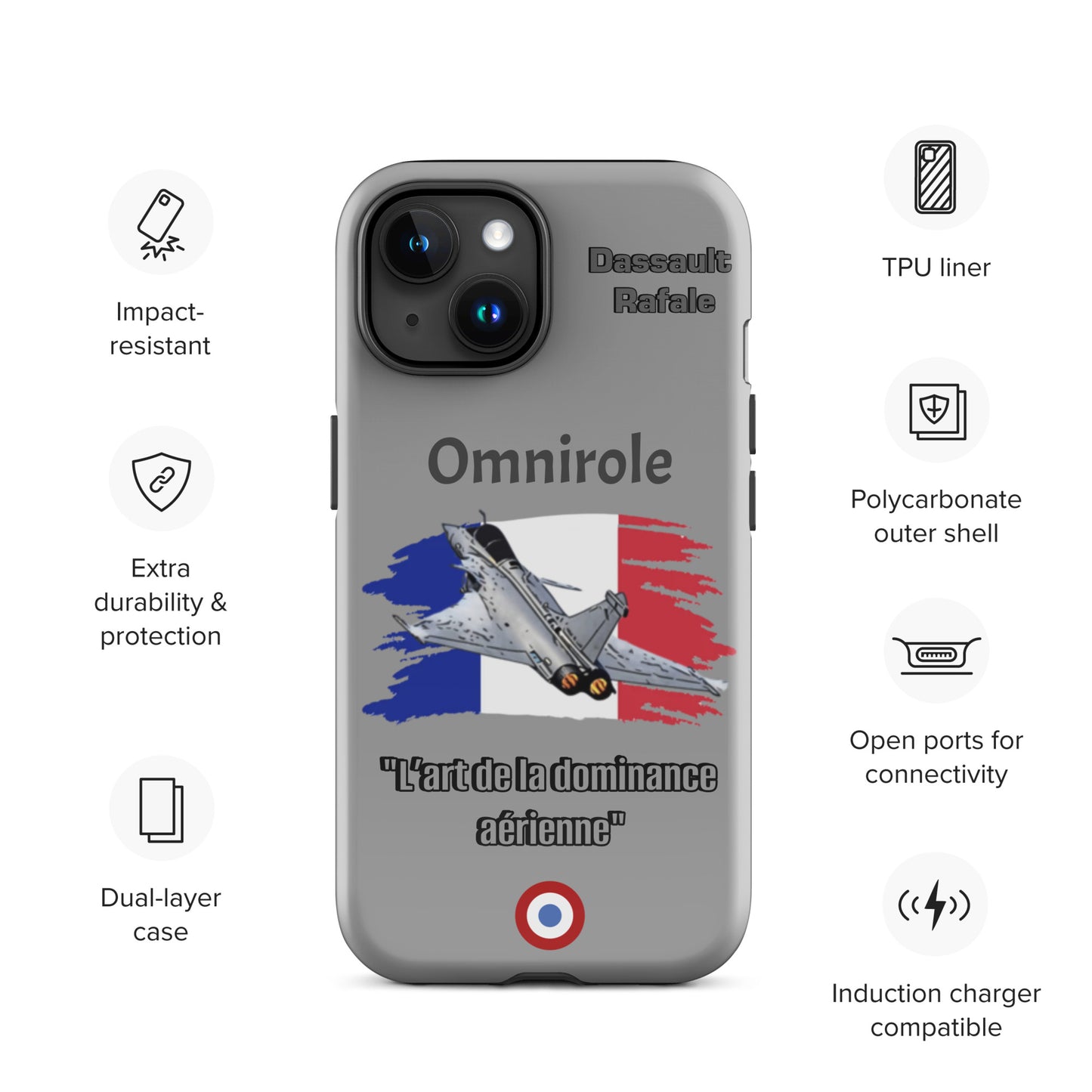 Rafael Patriot iPhone Case