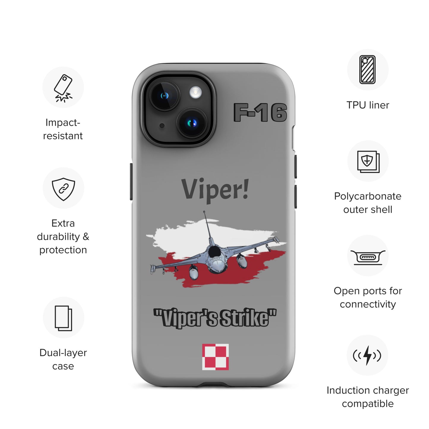 Polish Viper Patriot iPhone Case