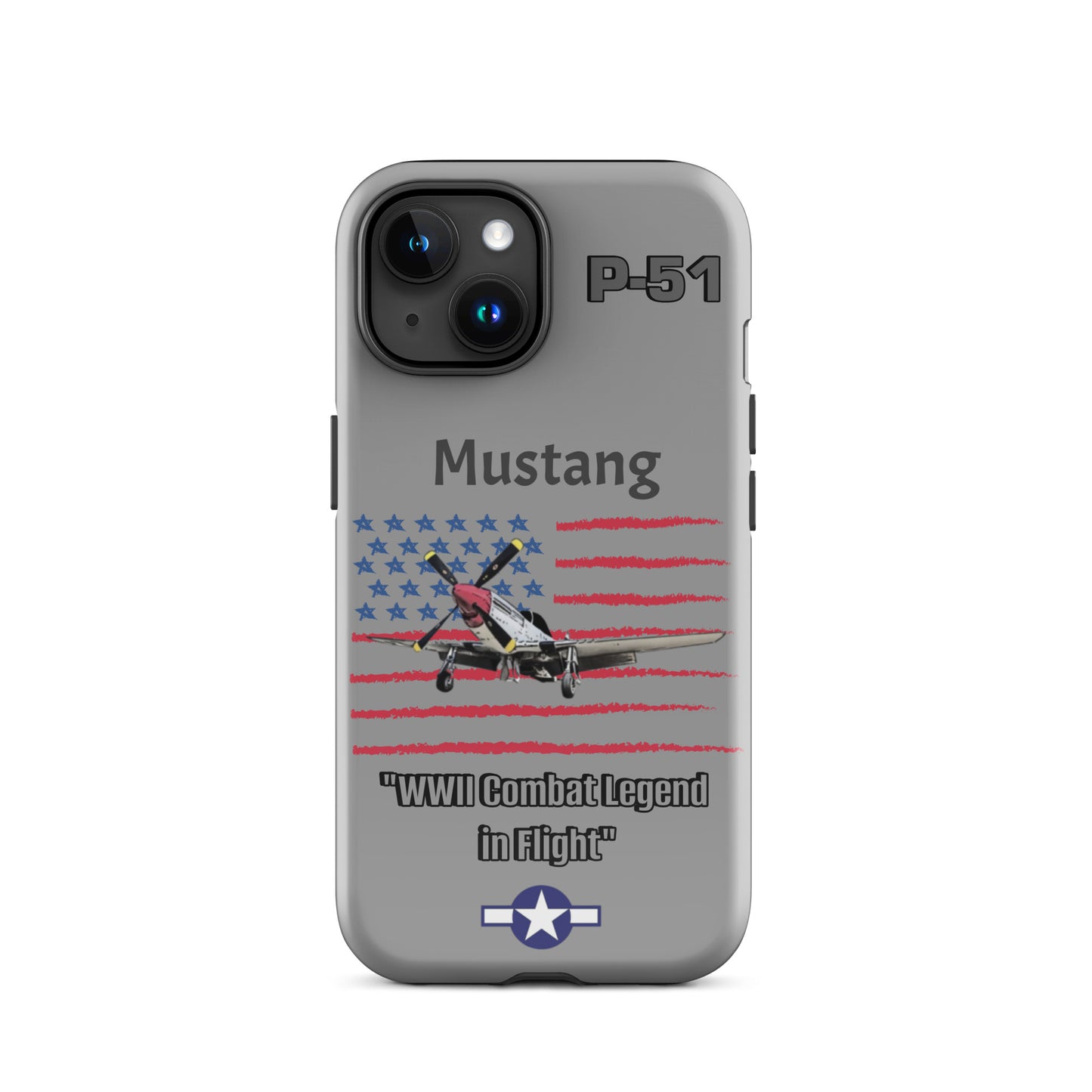 WWII Mustang Patriot iPhone Case