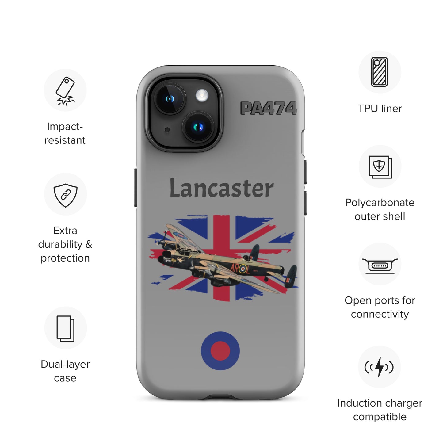 WWII Lancaster Patriot iPhone Case