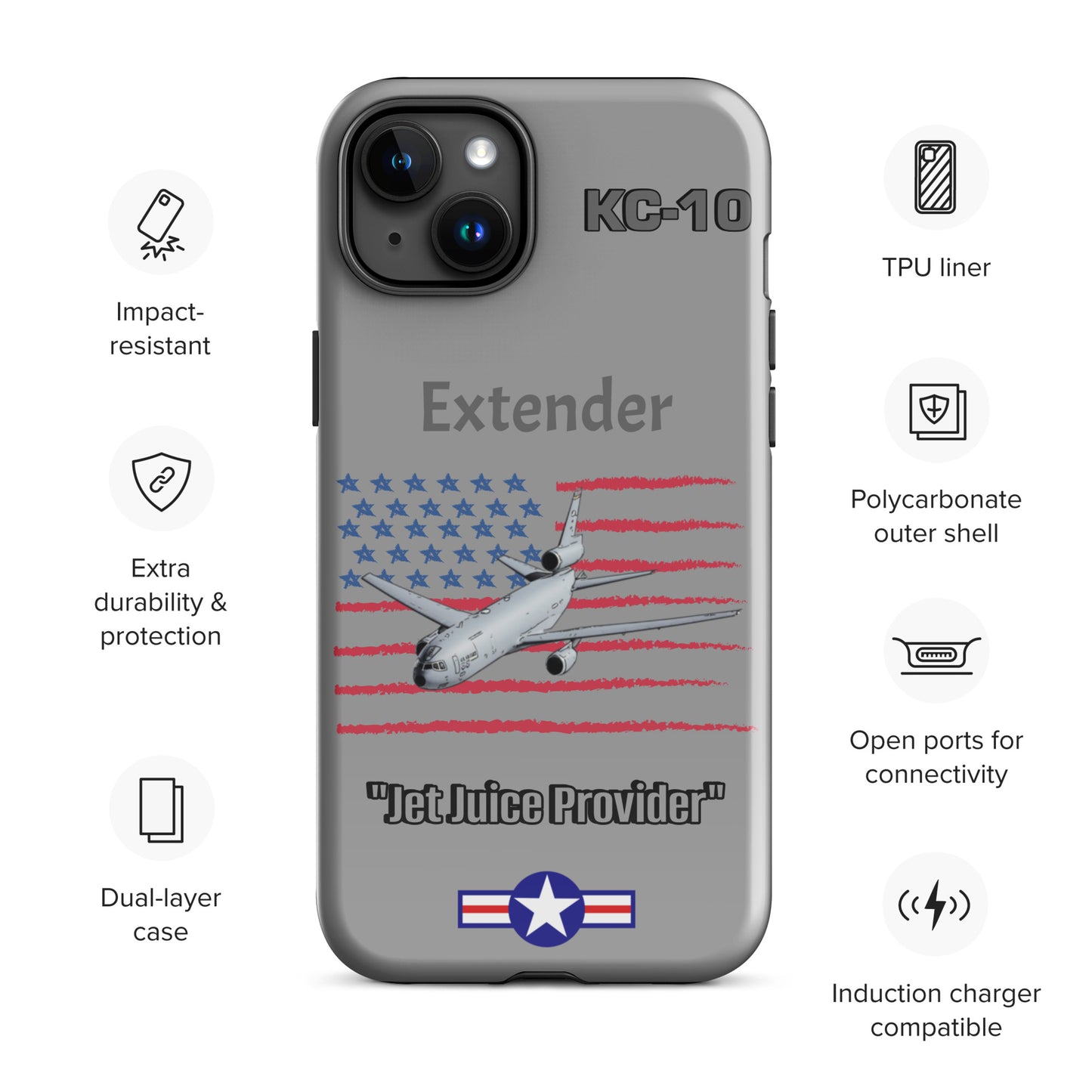 Extender Patriot iPhone Case
