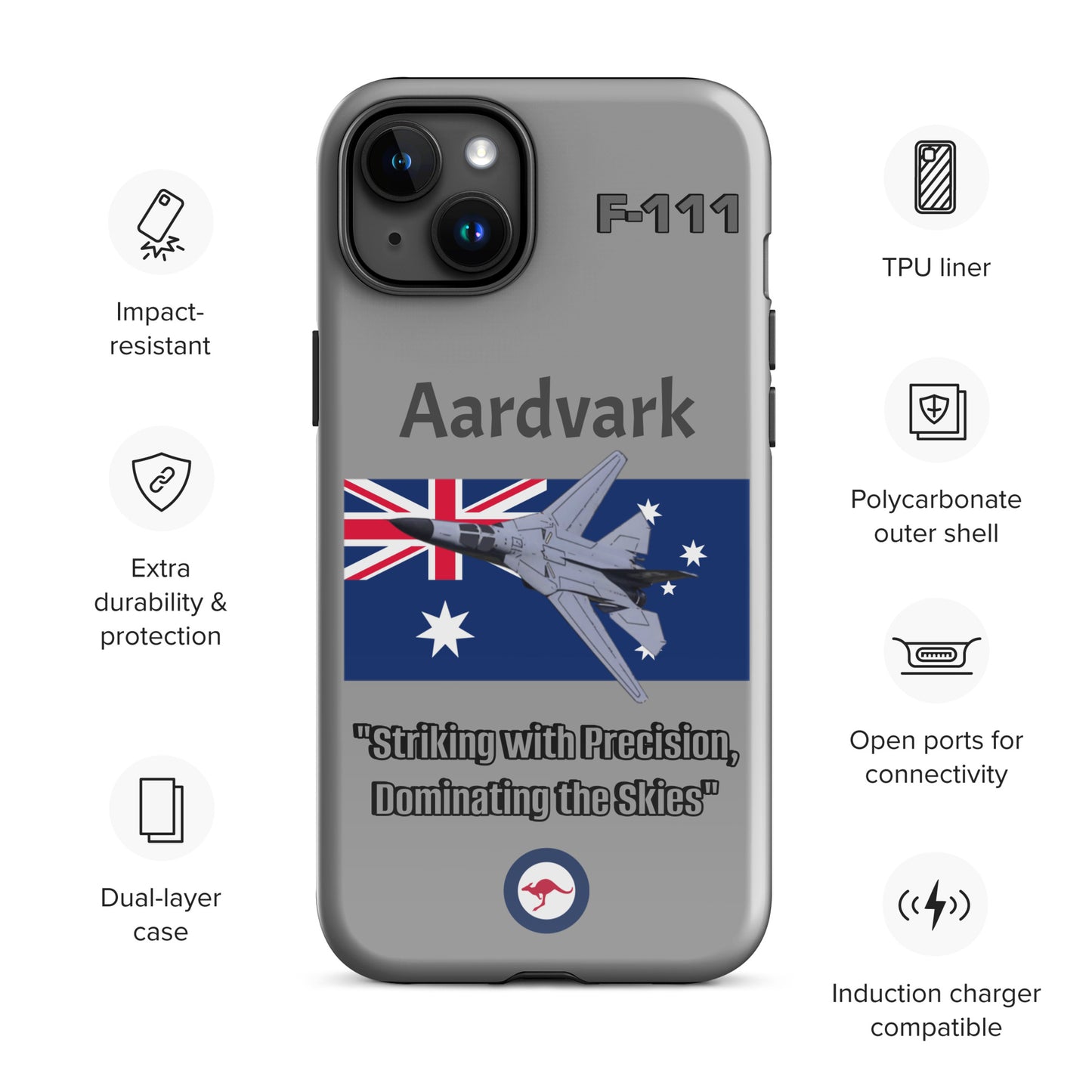 Australian Aardvark Patriot iPhone Case
