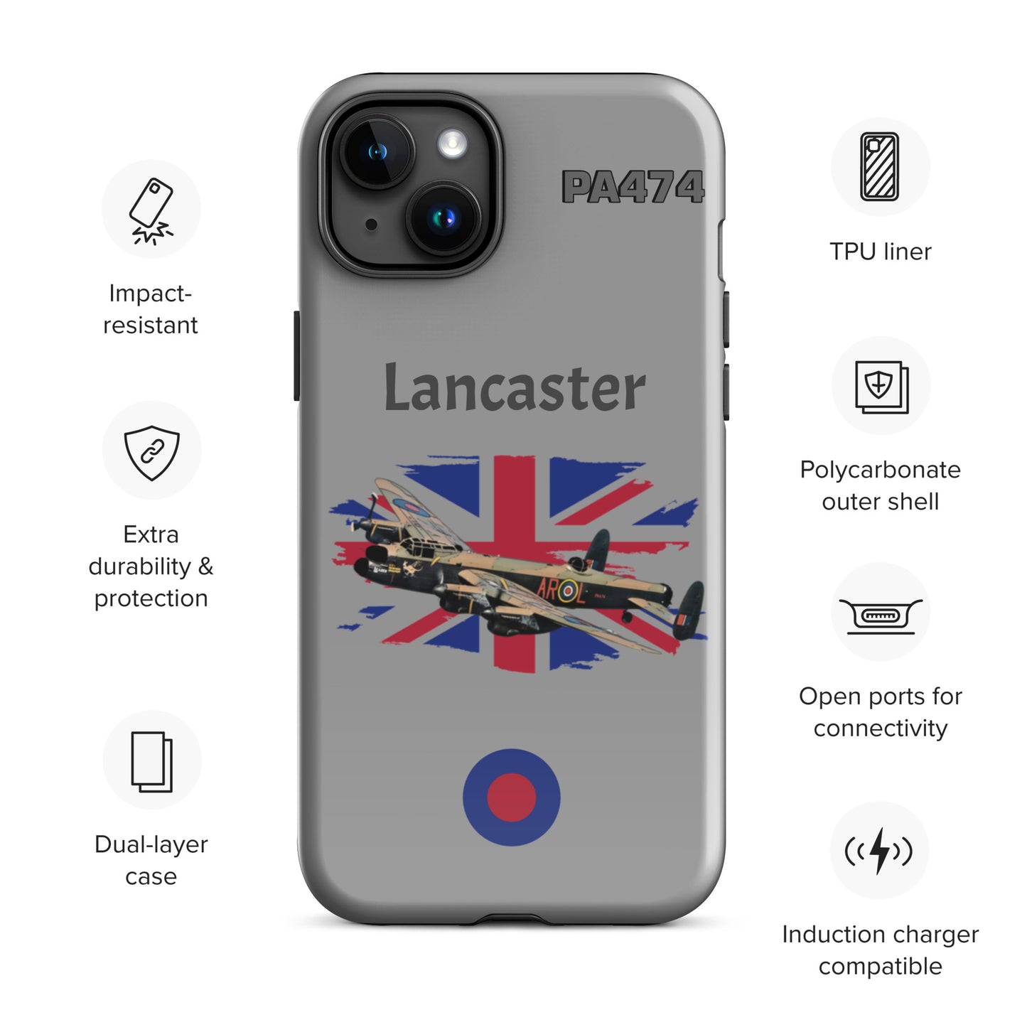 WWII Lancaster Patriot iPhone Case