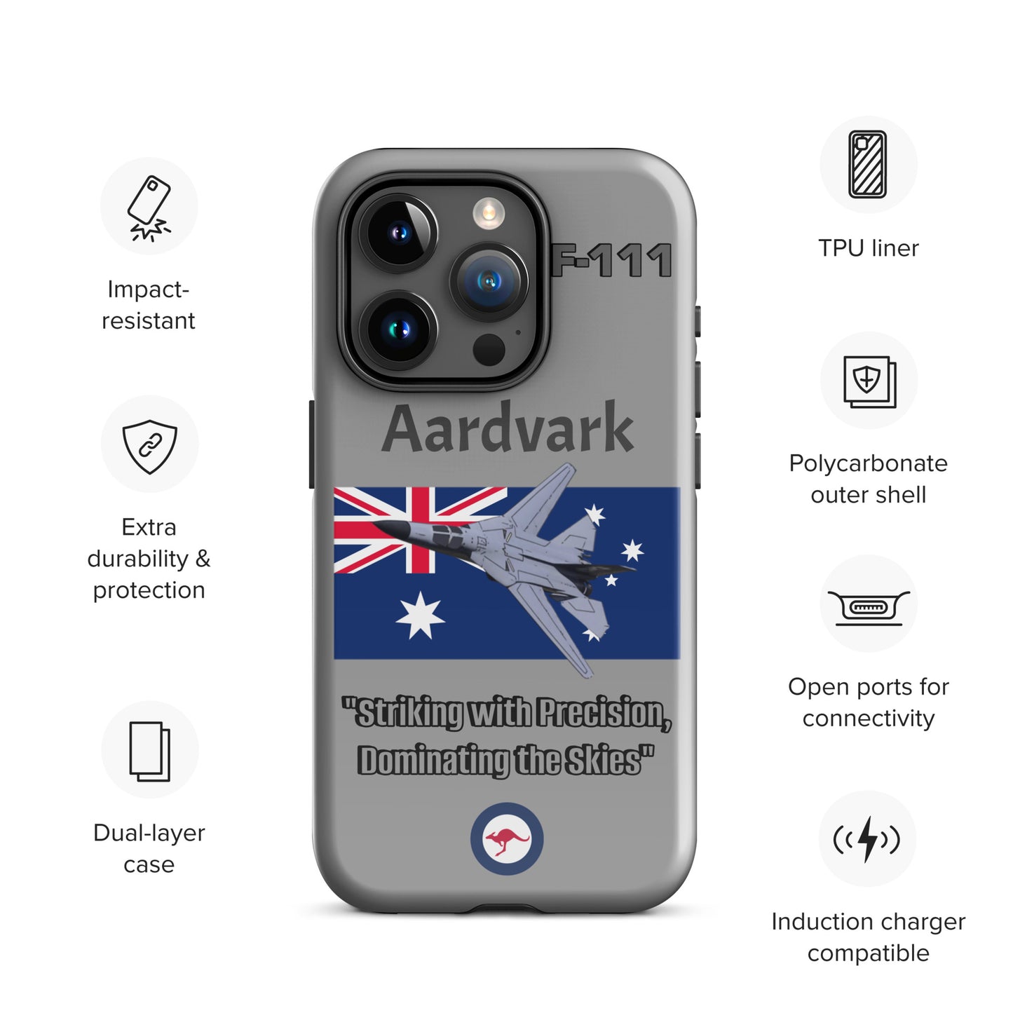Australian Aardvark Patriot iPhone Case