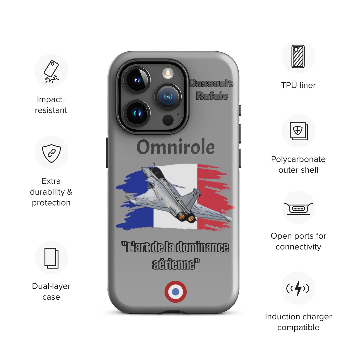 Rafael Patriot iPhone Case