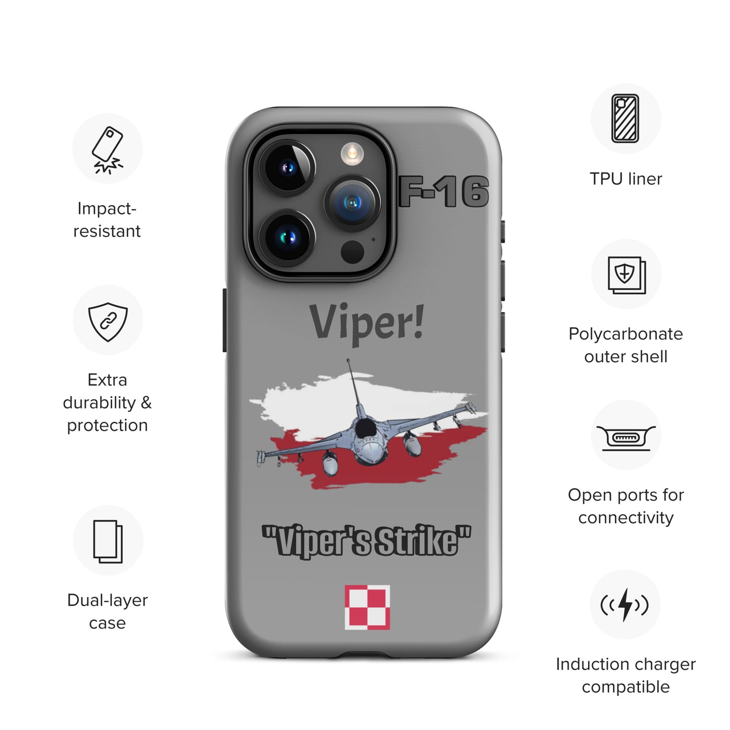 Polish Viper Patriot iPhone Case