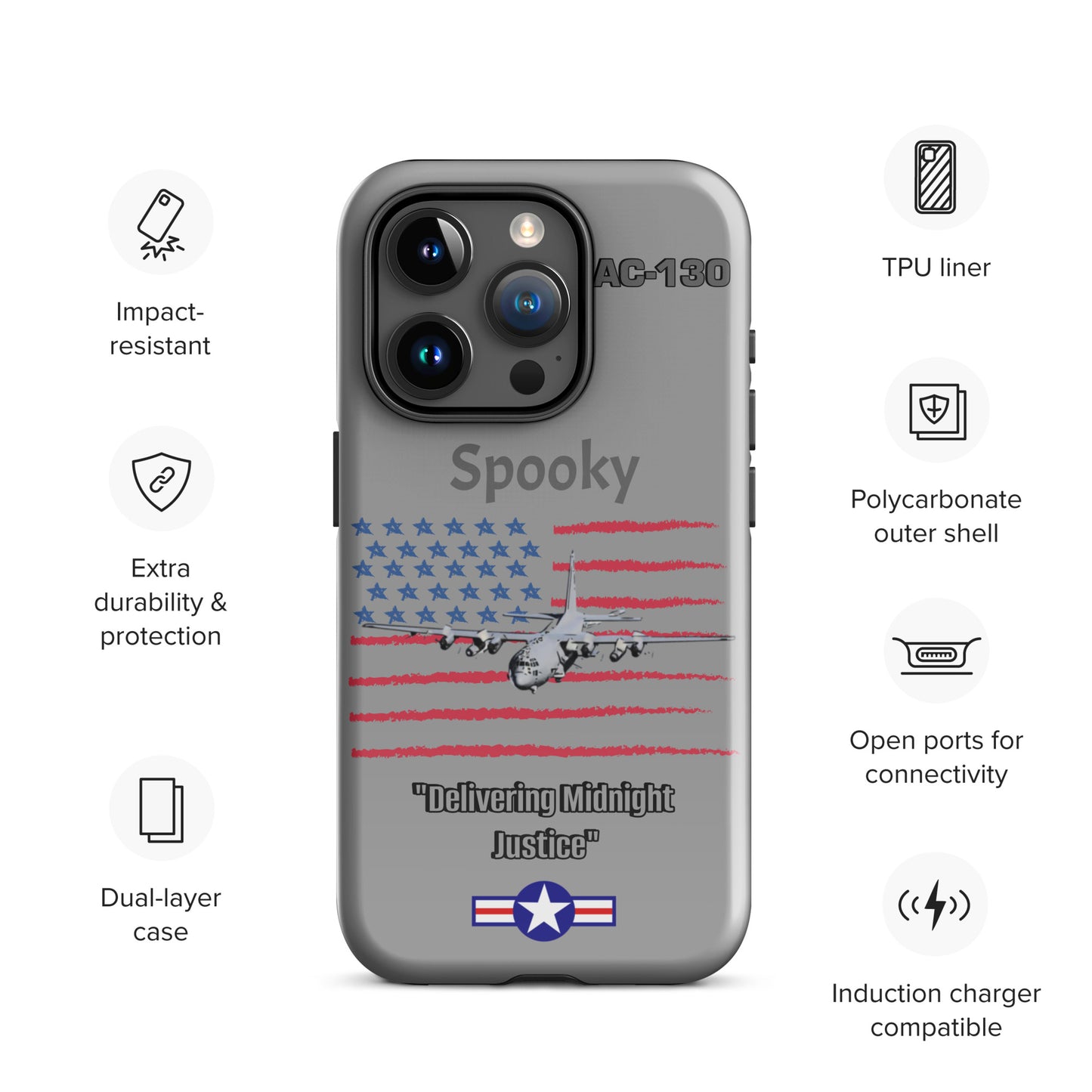 Spooky Patriot iPhone Case